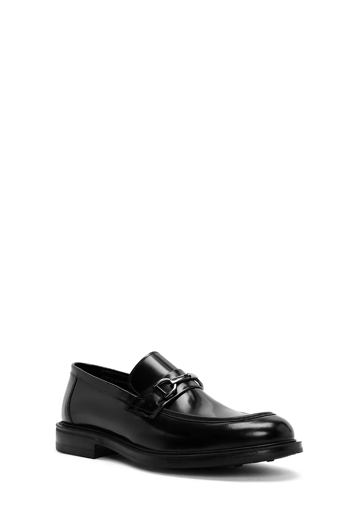 Erkek Siyah Deri Klasik Loafer - Image 6