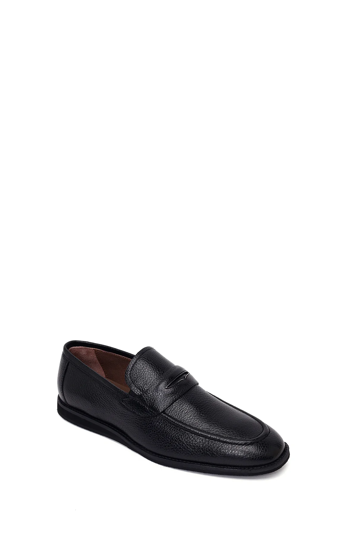 Erkek Siyah Deri Klasik Loafer - Image 11