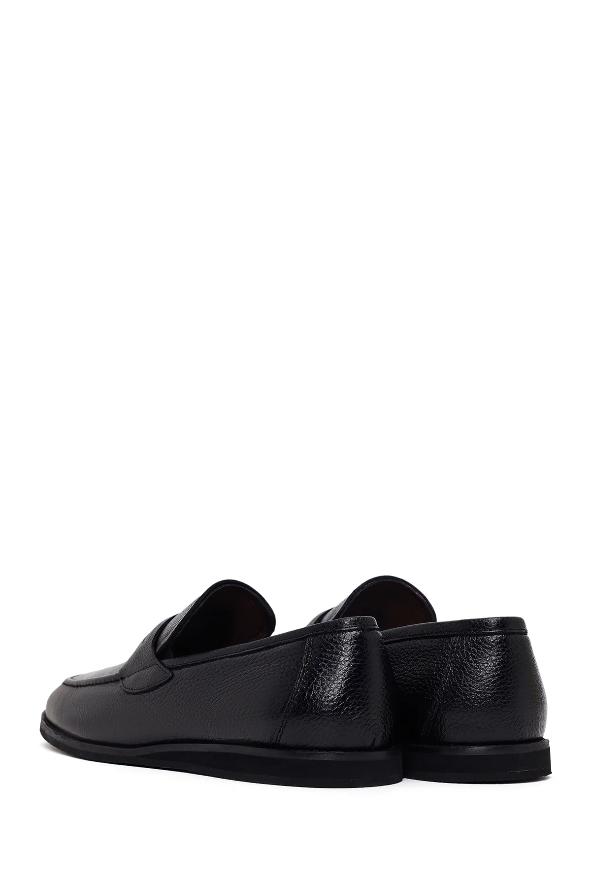 Erkek Siyah Deri Klasik Loafer - Image 6