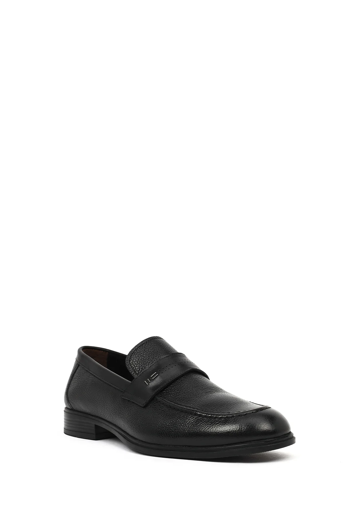 Erkek Siyah Deri Klasik Loafer - Image 7