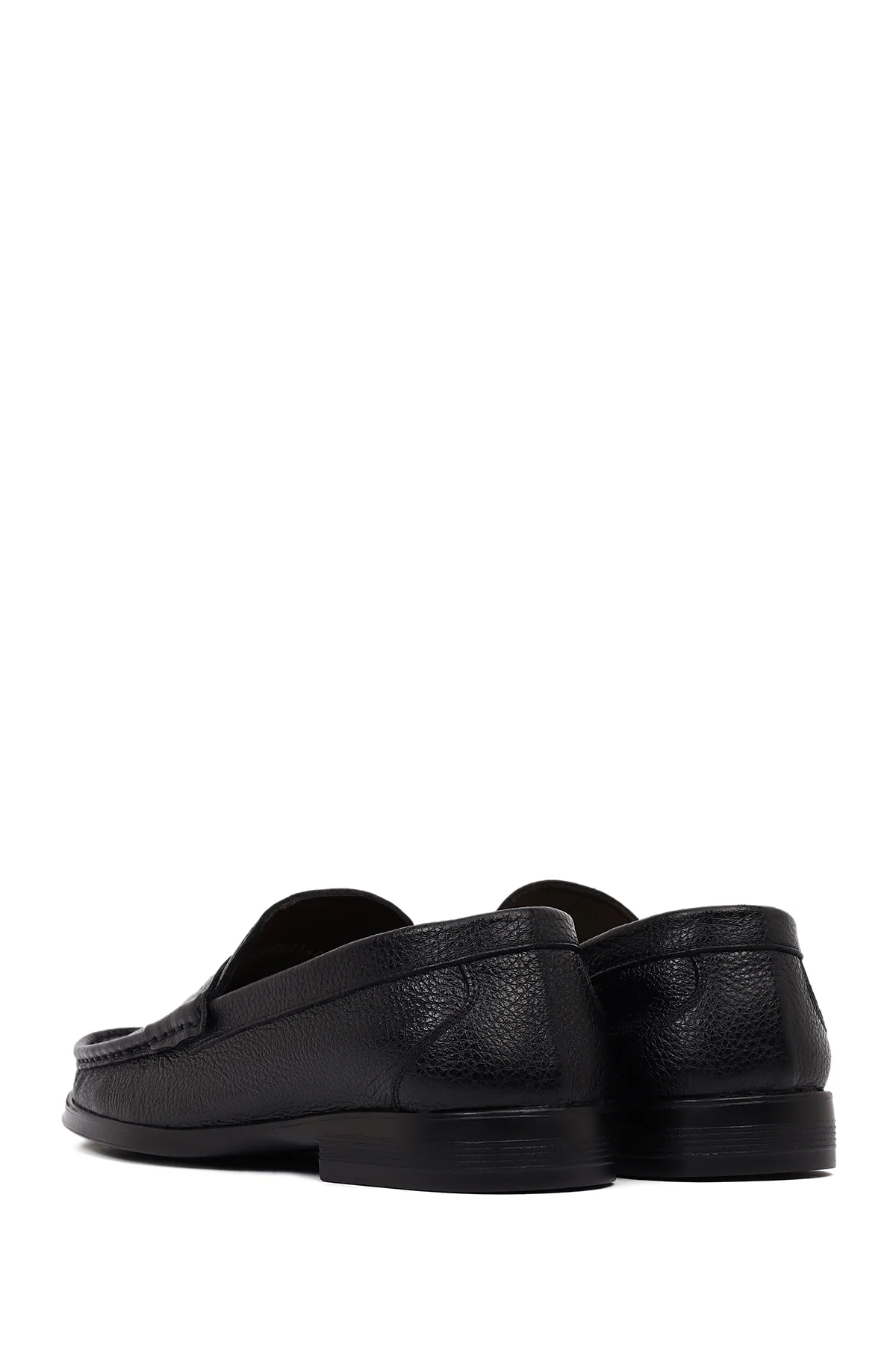 Erkek Siyah Deri Klasik Loafer - Image 6