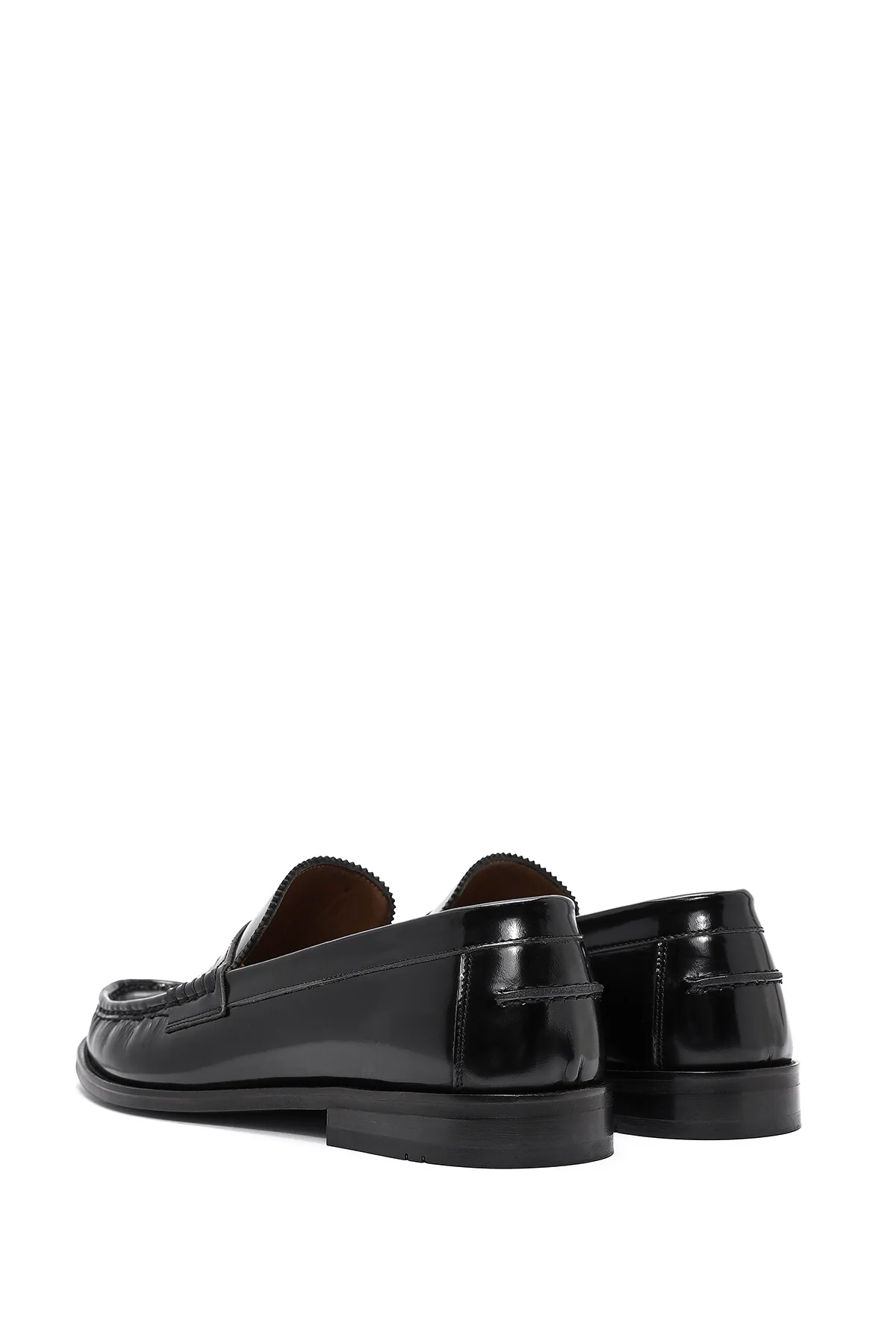 Erkek Siyah Deri Klasik Loafer - Image 6
