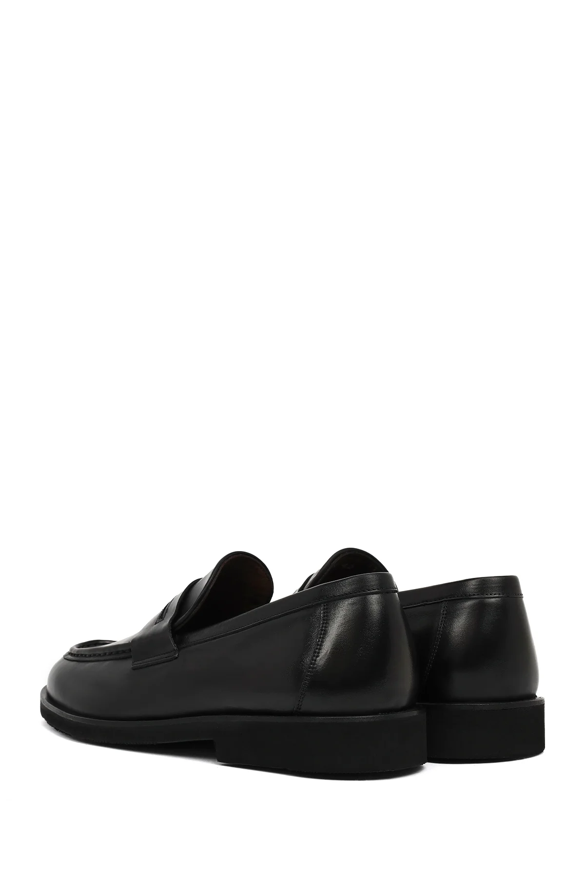 Erkek Siyah Deri Klasik Loafer - Image 6