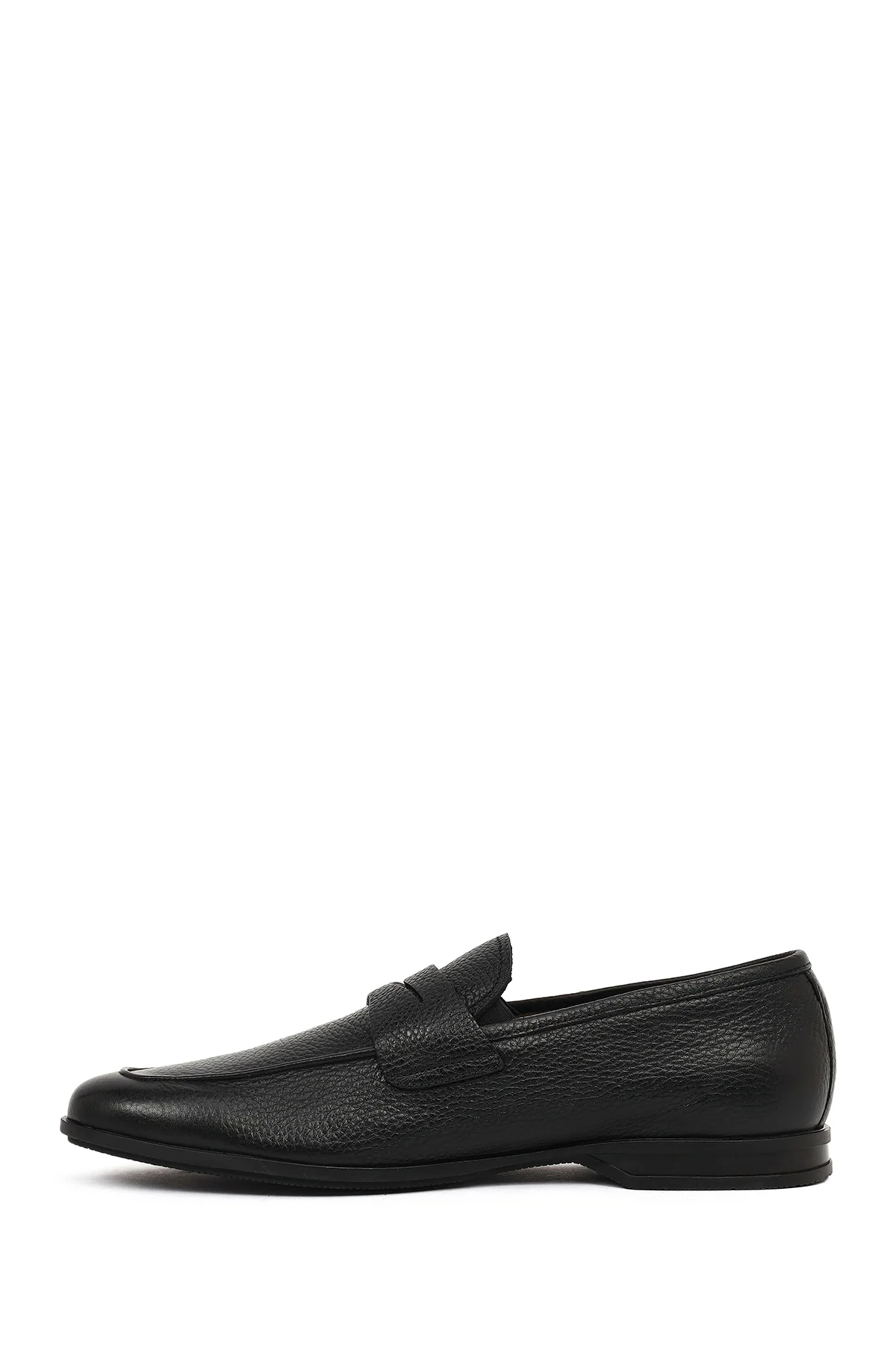 Erkek Siyah Deri Klasik Loafer - Image 3