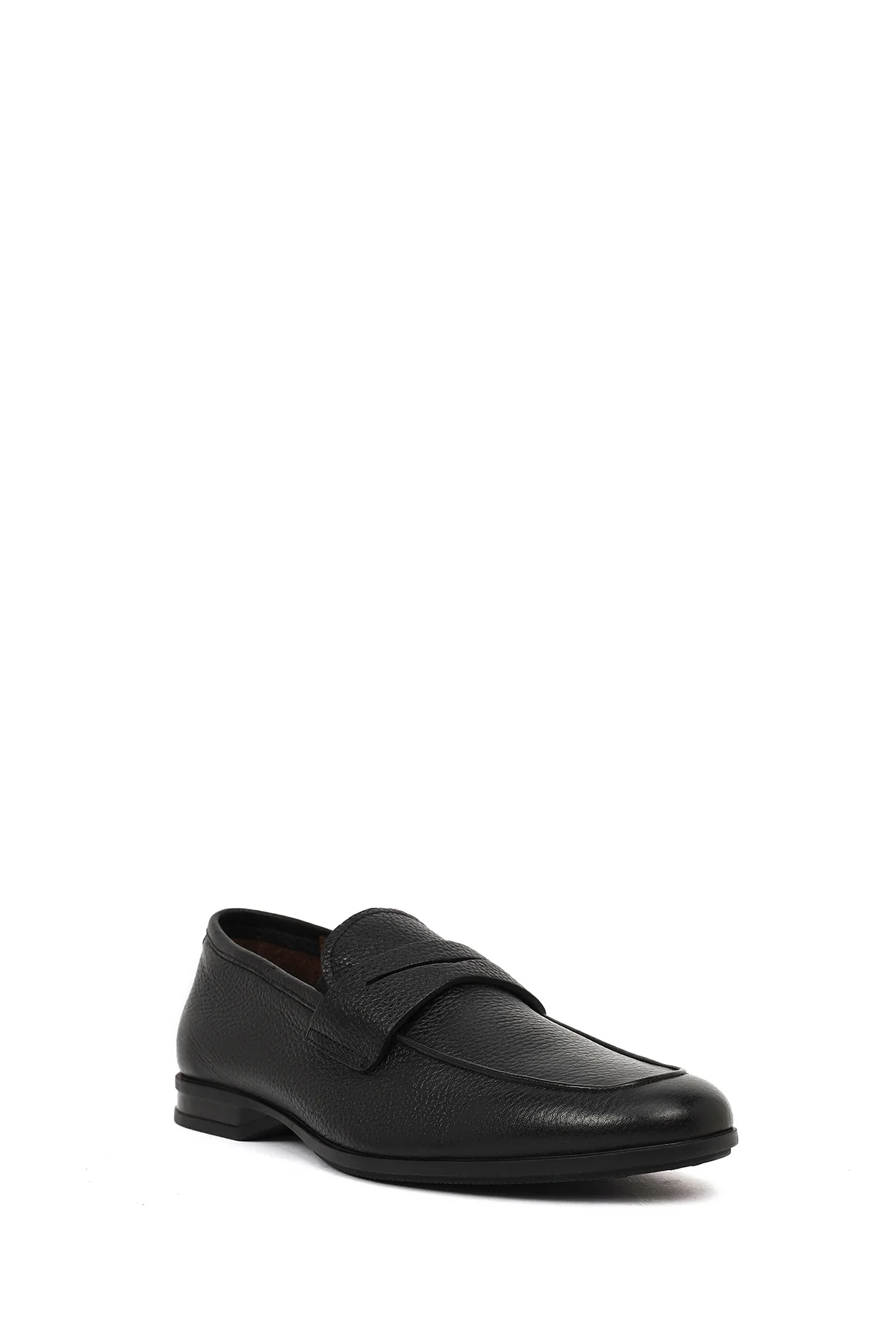 Erkek Siyah Deri Klasik Loafer - Image 7