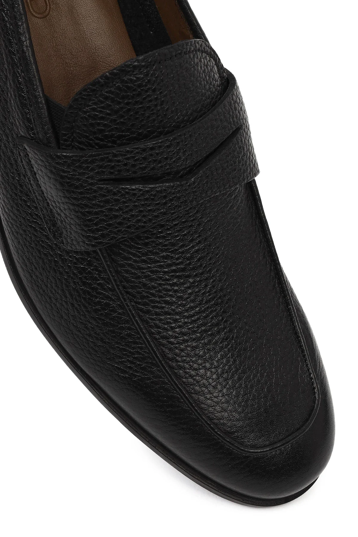 Erkek Siyah Deri Klasik Loafer - Image 9
