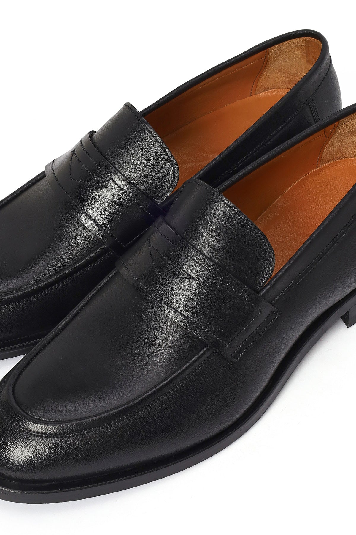 Erkek Siyah Deri Klasik Loafer - Image 10