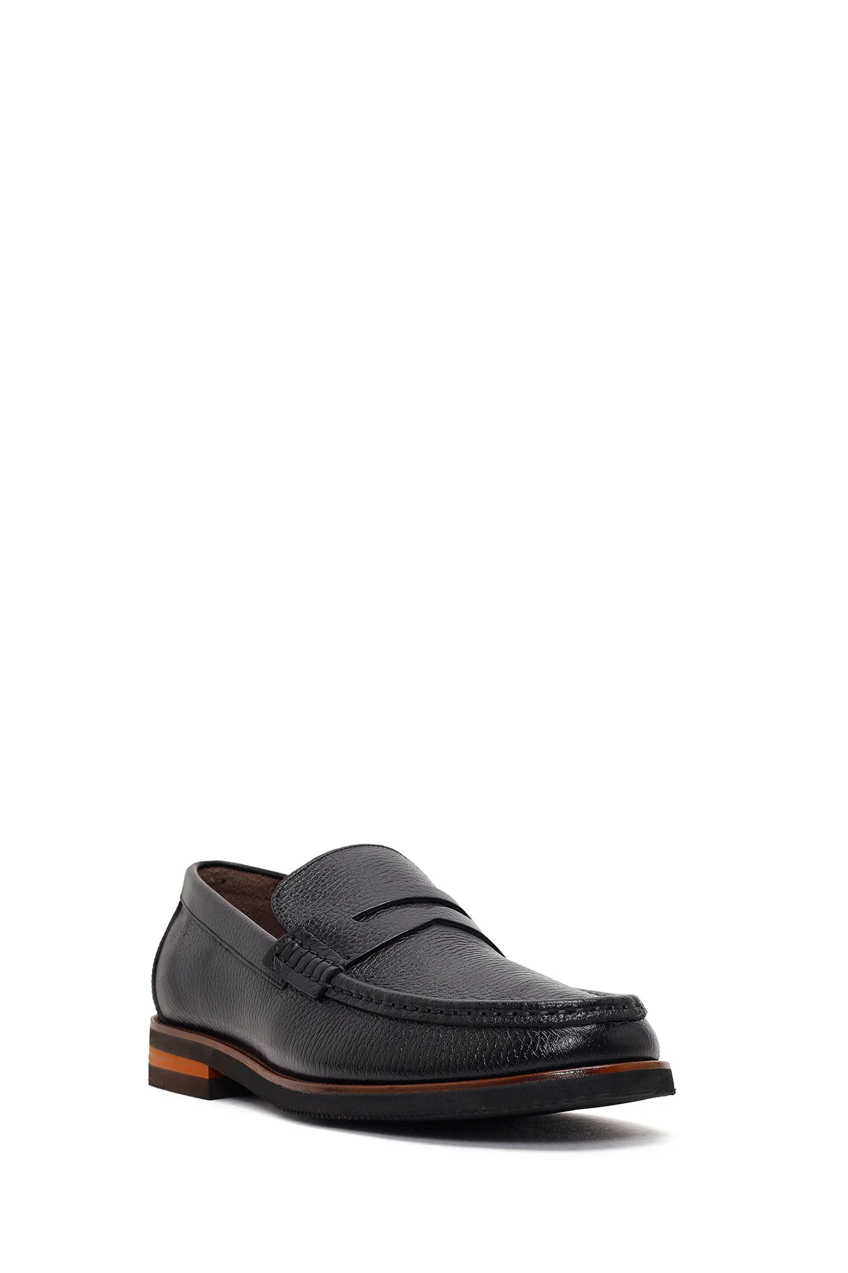 Erkek Siyah Deri Loafer - Image 7