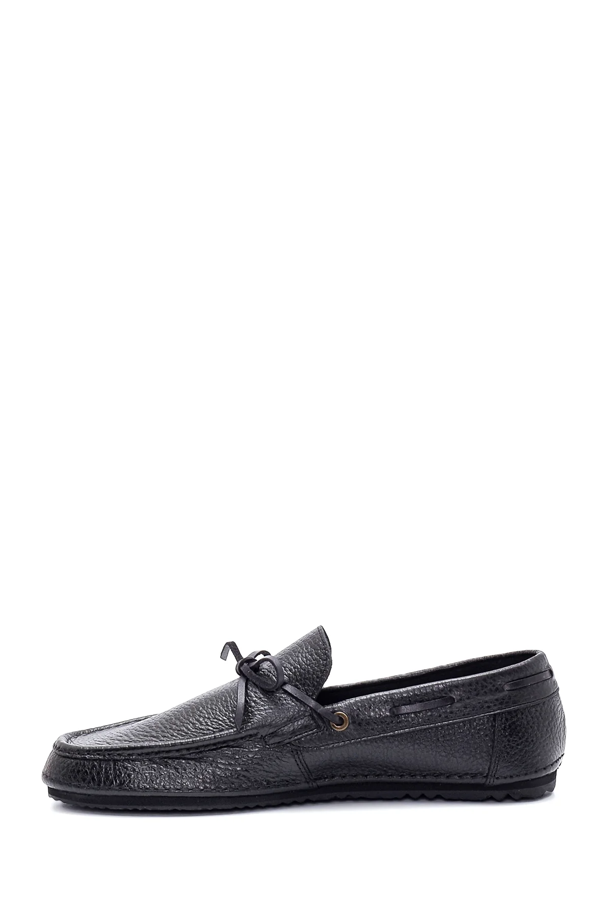 Erkek Siyah Deri Loafer - Image 2