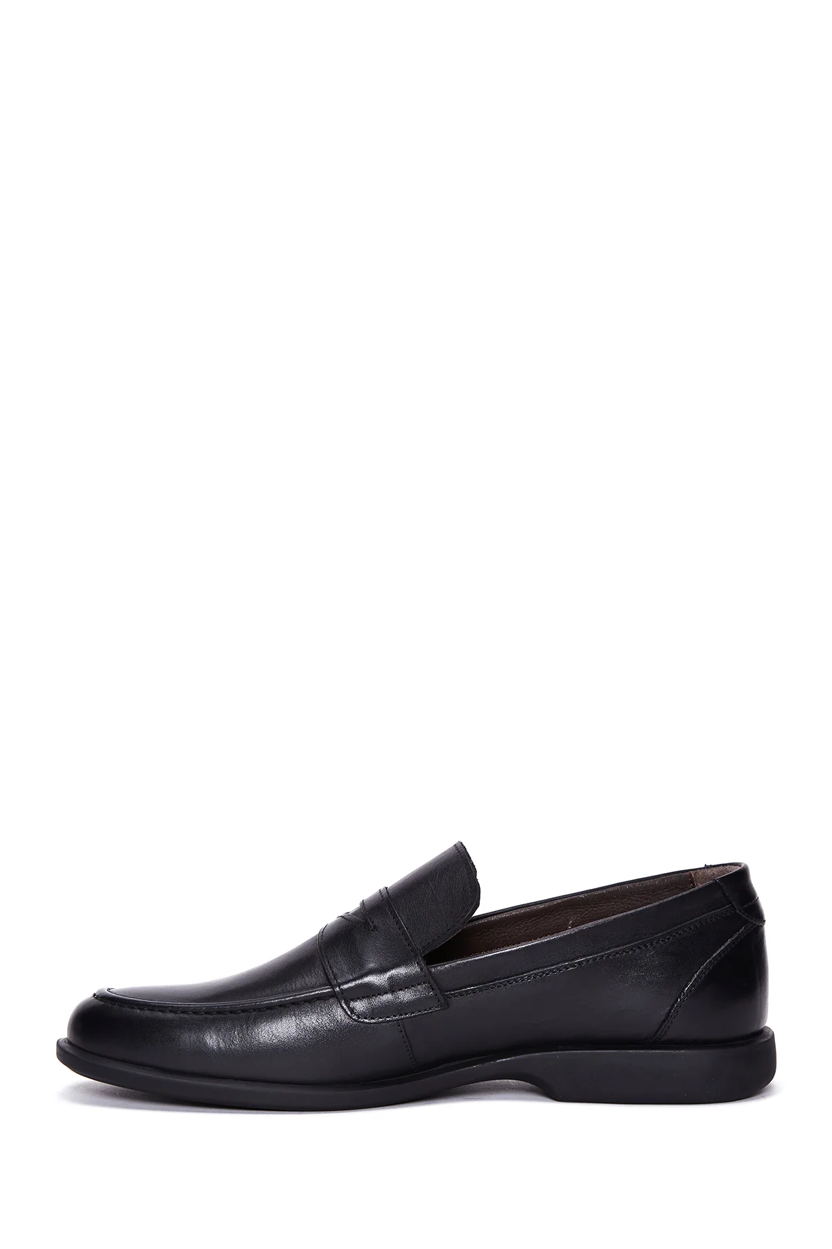 Erkek Siyah Deri Loafer - Image 2