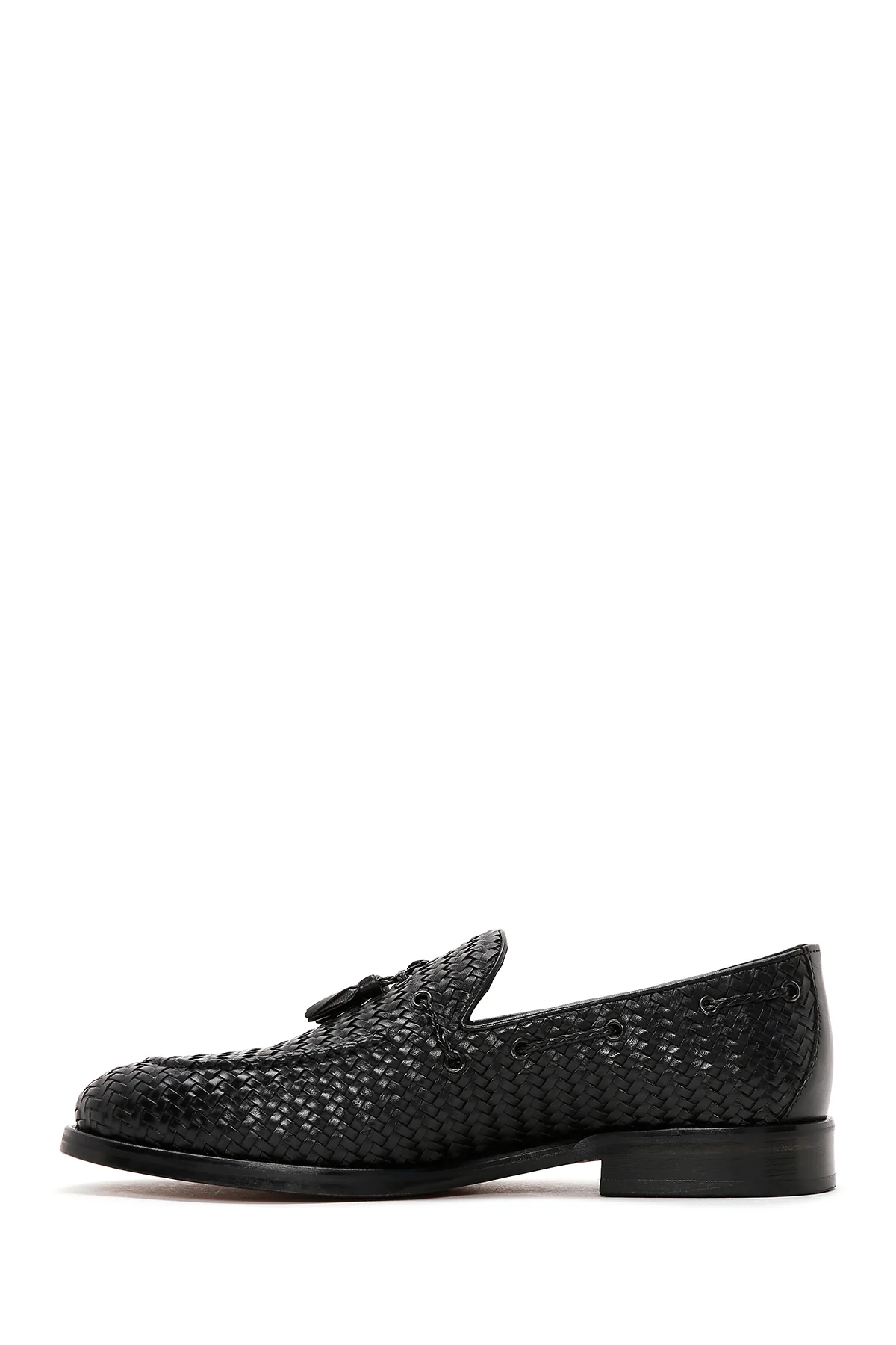 Erkek Siyah Deri Loafer - Image 2
