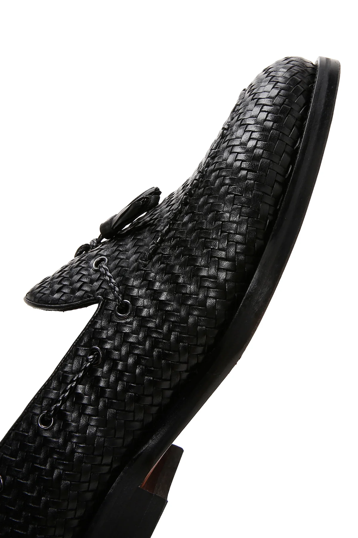 Erkek Siyah Deri Loafer - Image 8