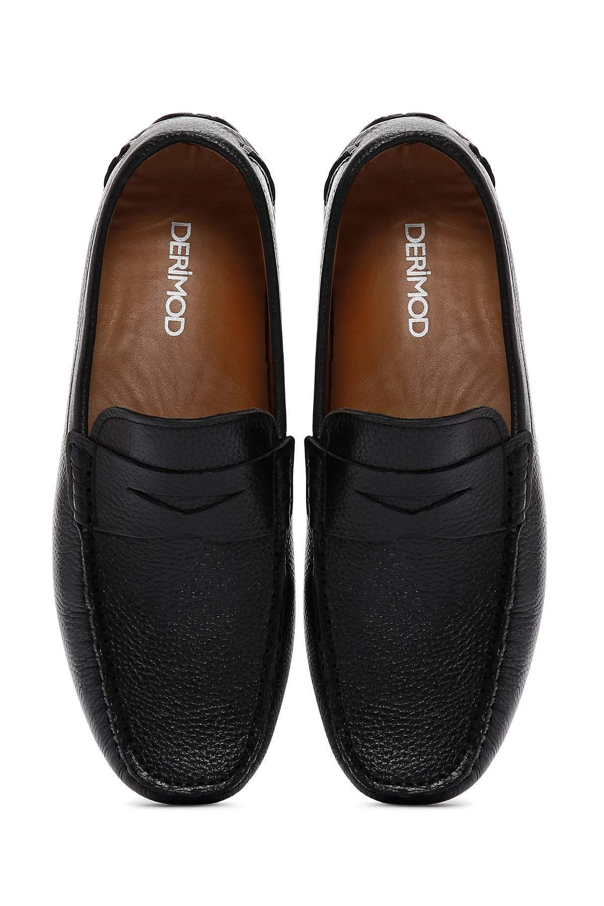 Erkek Siyah Deri Loafer - Image 6