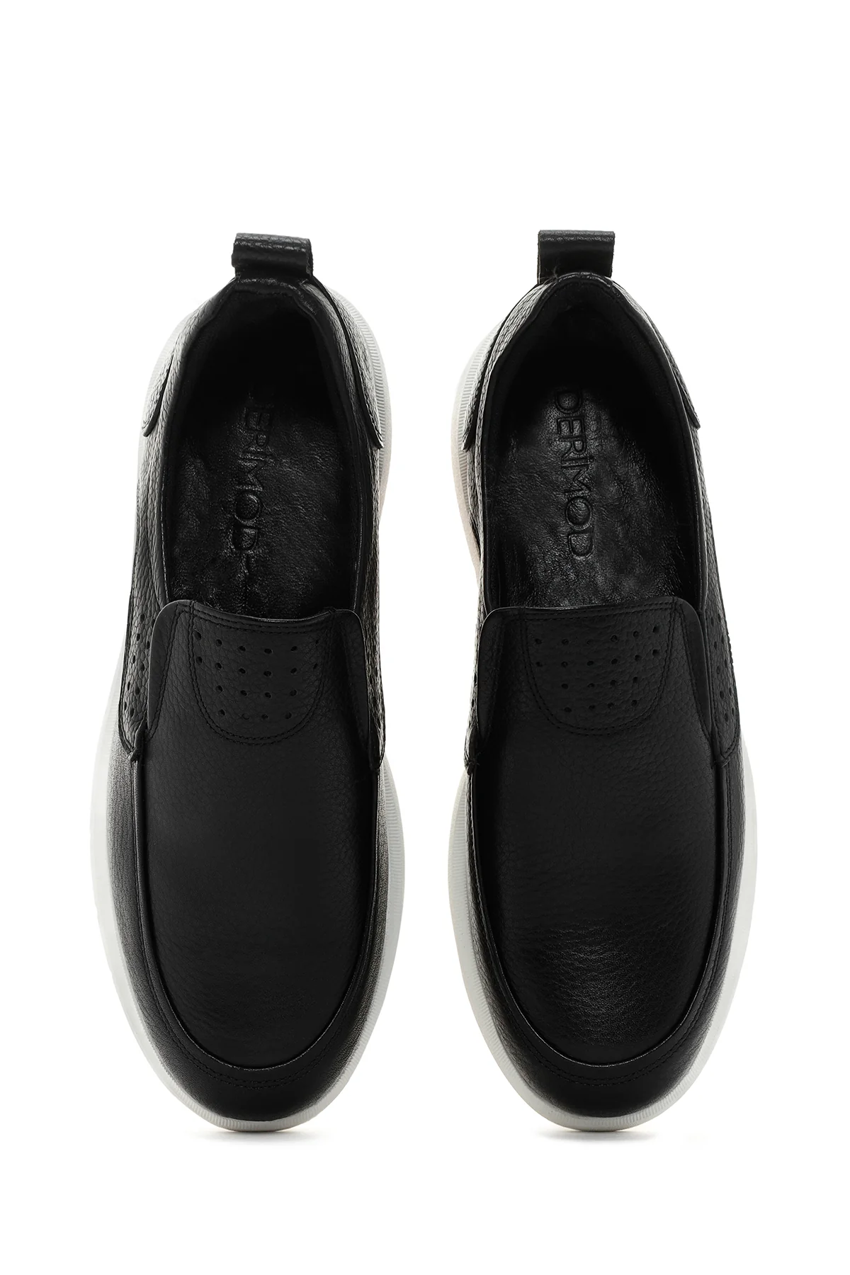 Erkek Siyah Deri Loafer - Image 6