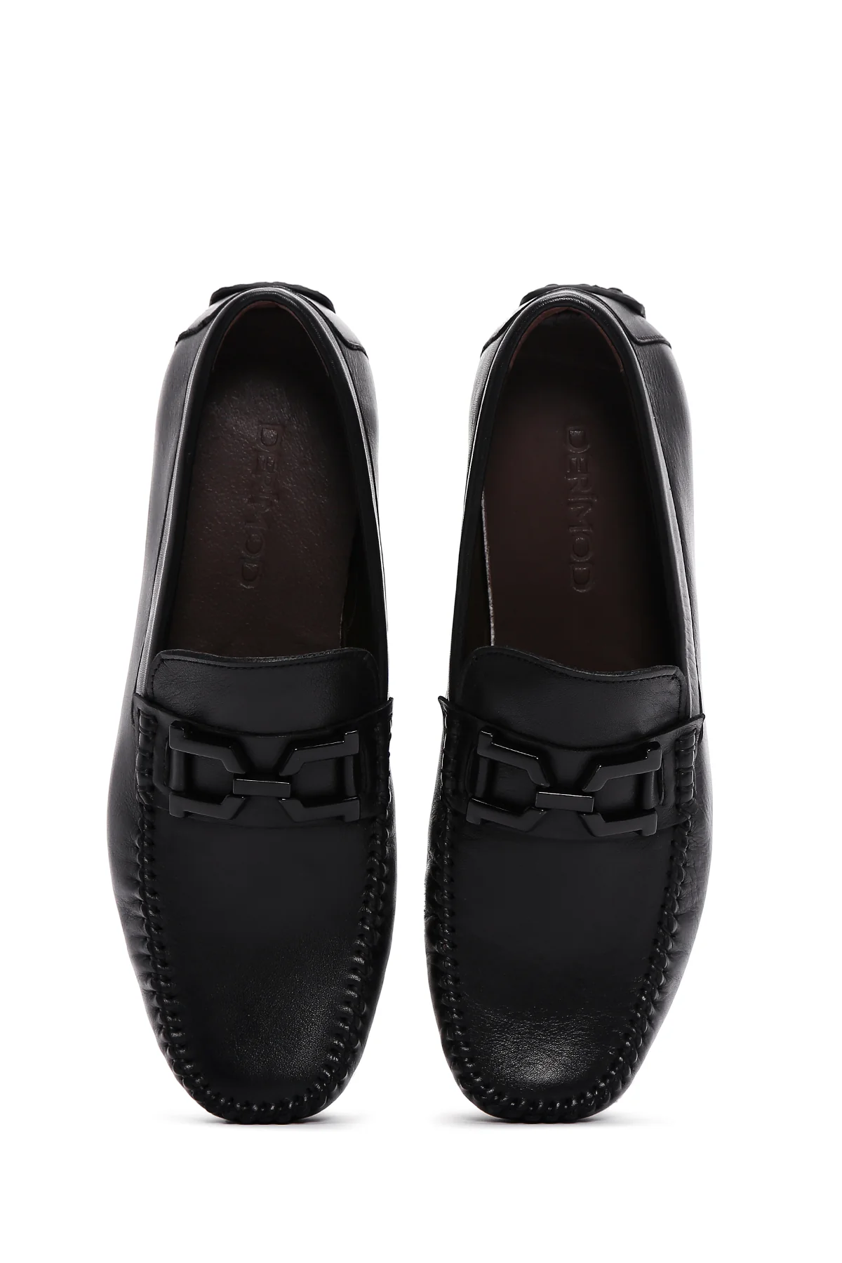 Erkek Siyah Deri Loafer - Image 6
