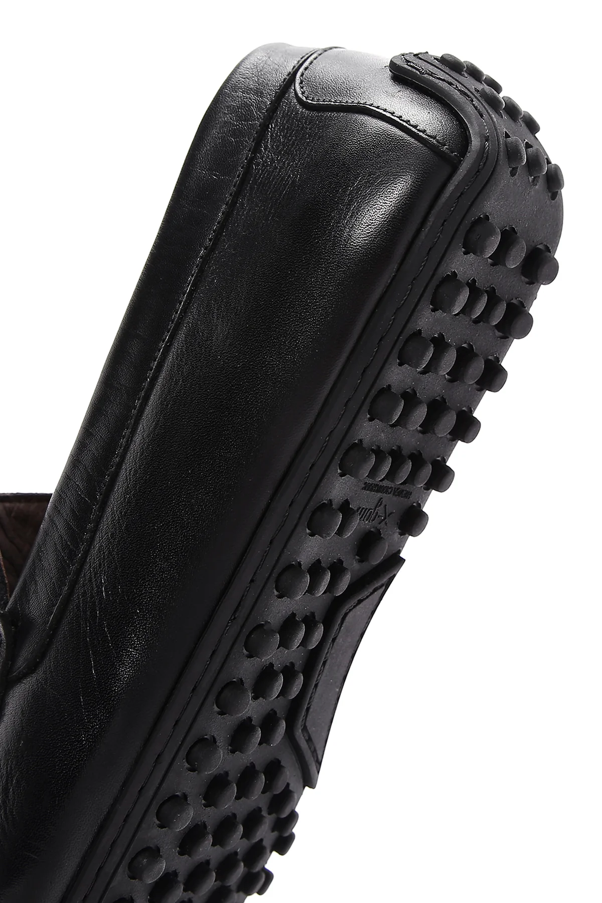 Erkek Siyah Deri Loafer - Image 8