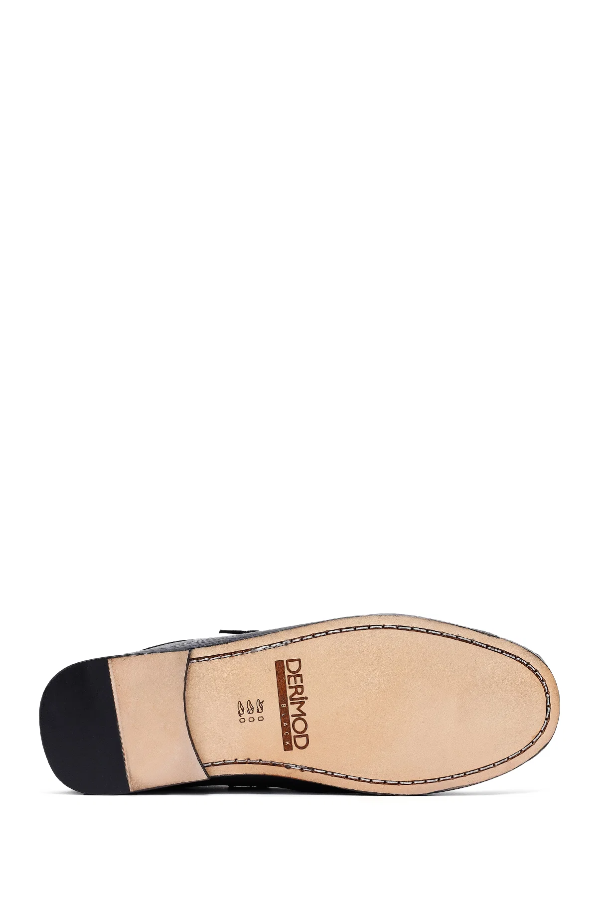 Erkek Siyah Deri Loafer - Image 4