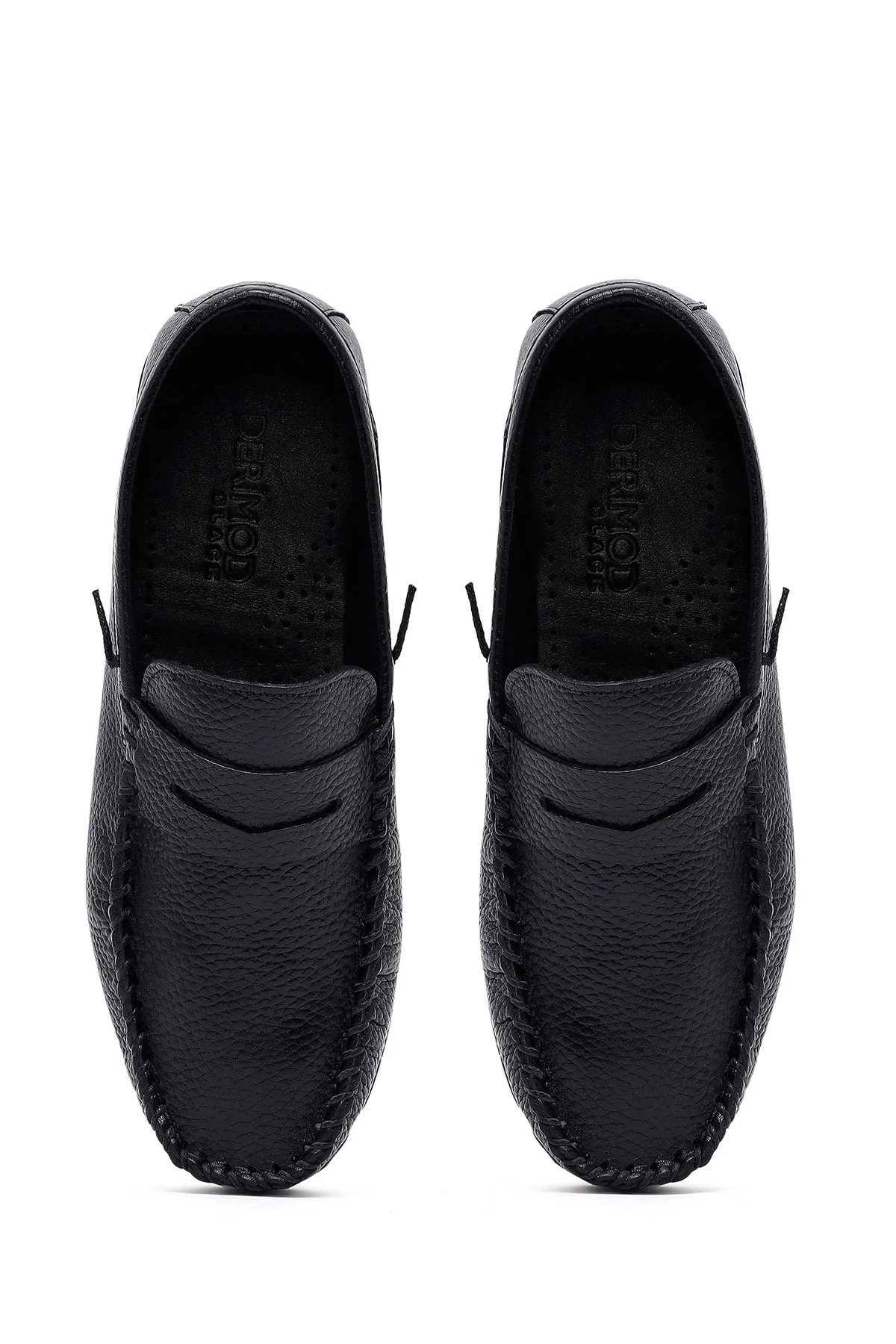 Erkek Siyah Deri Loafer - Image 7