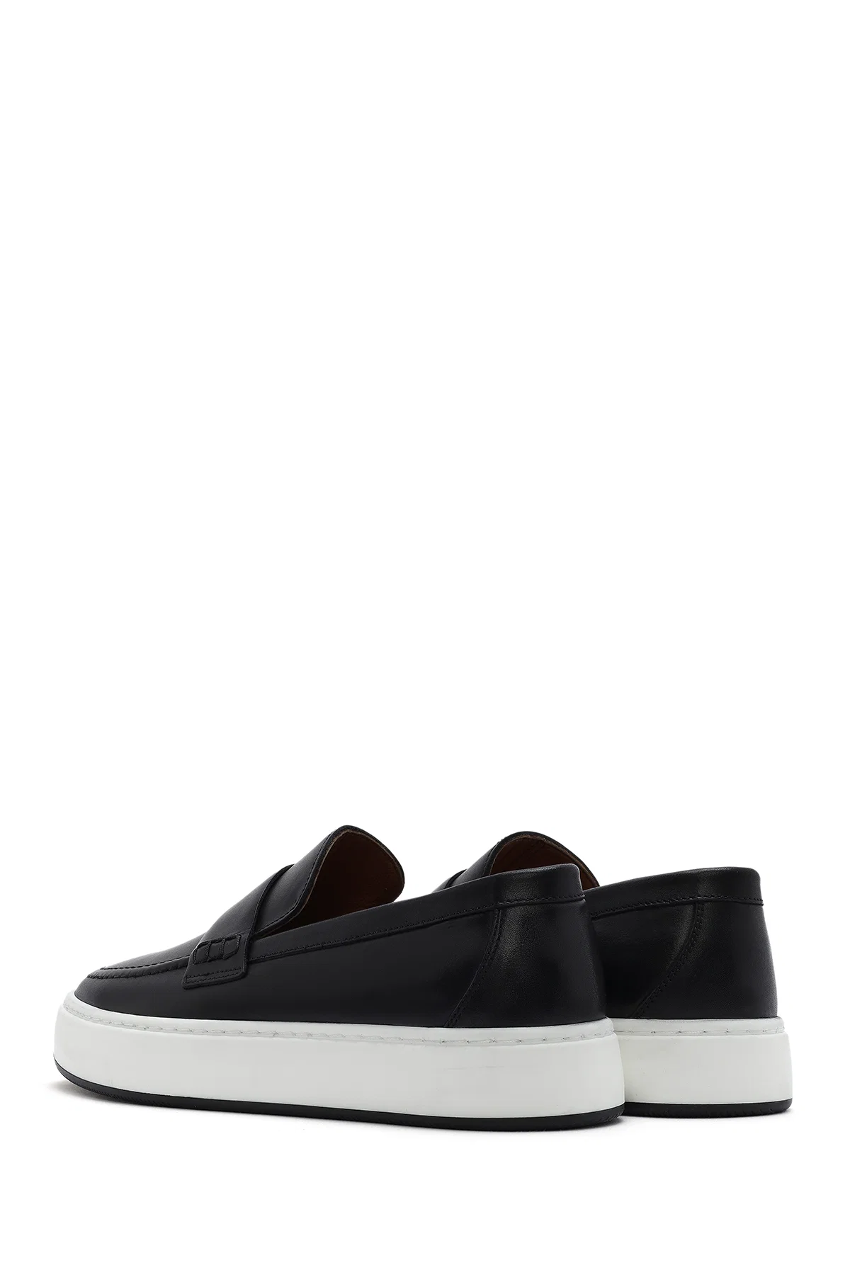 Erkek Siyah Deri Loafer - Image 6