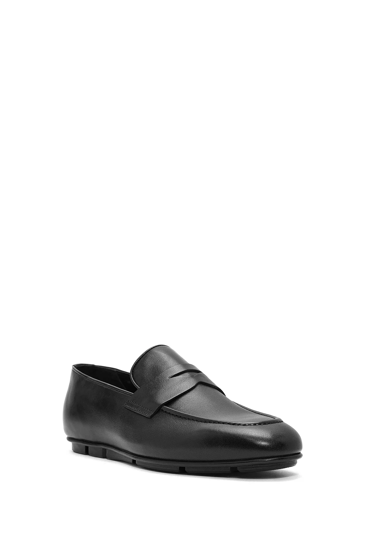 Erkek Siyah Deri Loafer - Image 6