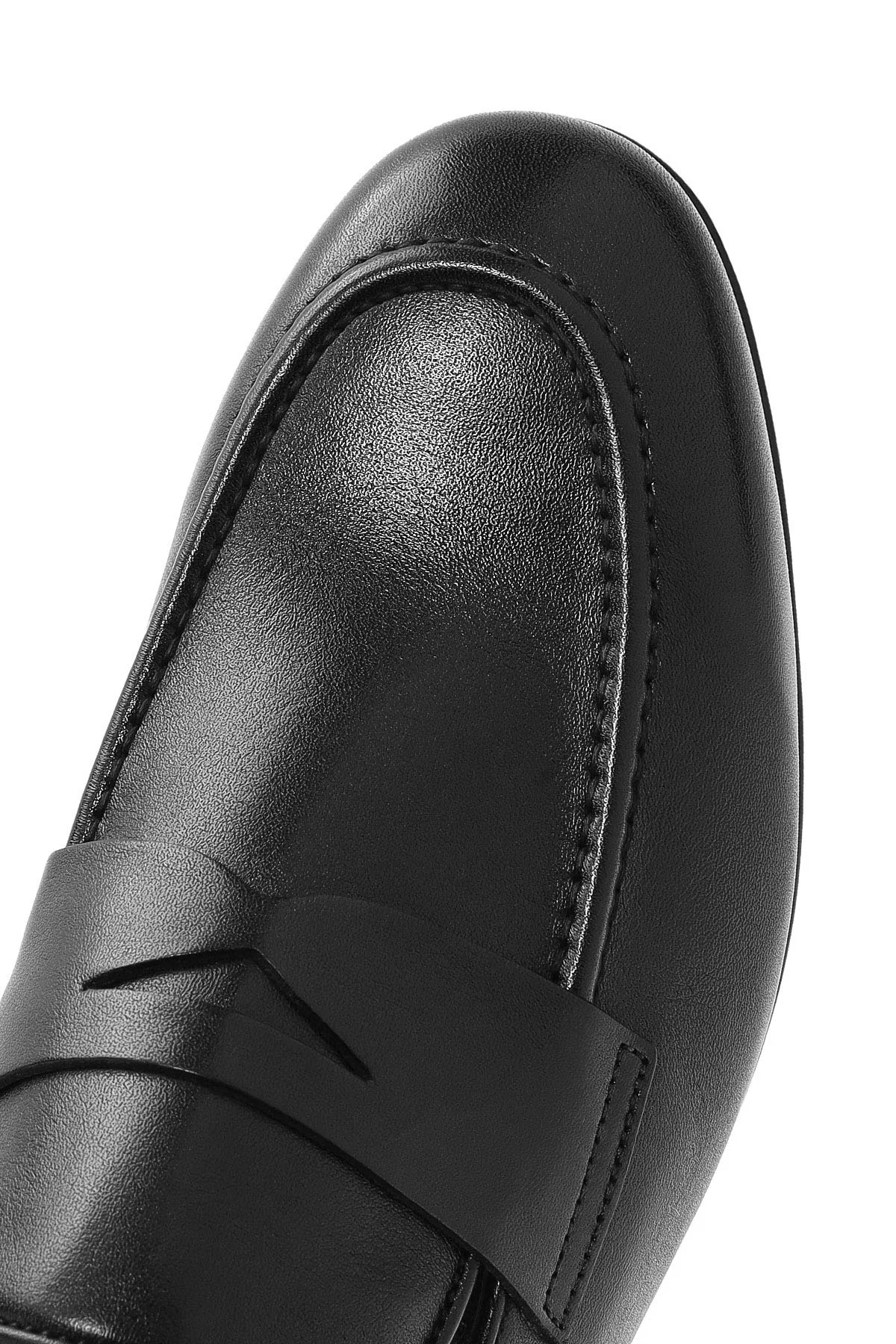 Erkek Siyah Deri Loafer - Image 8