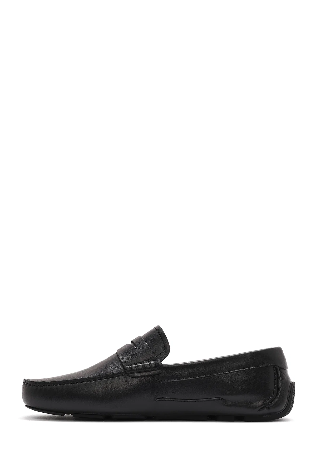 Erkek Siyah Deri Loafer - Image 2