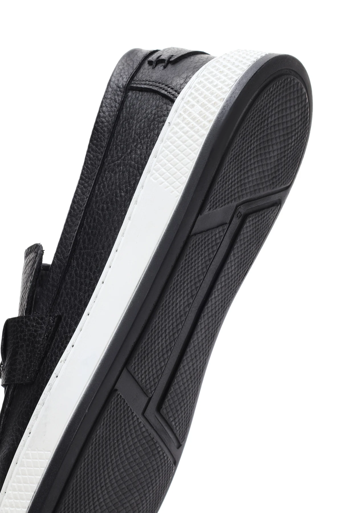 Erkek Siyah Deri Loafer - Image 7