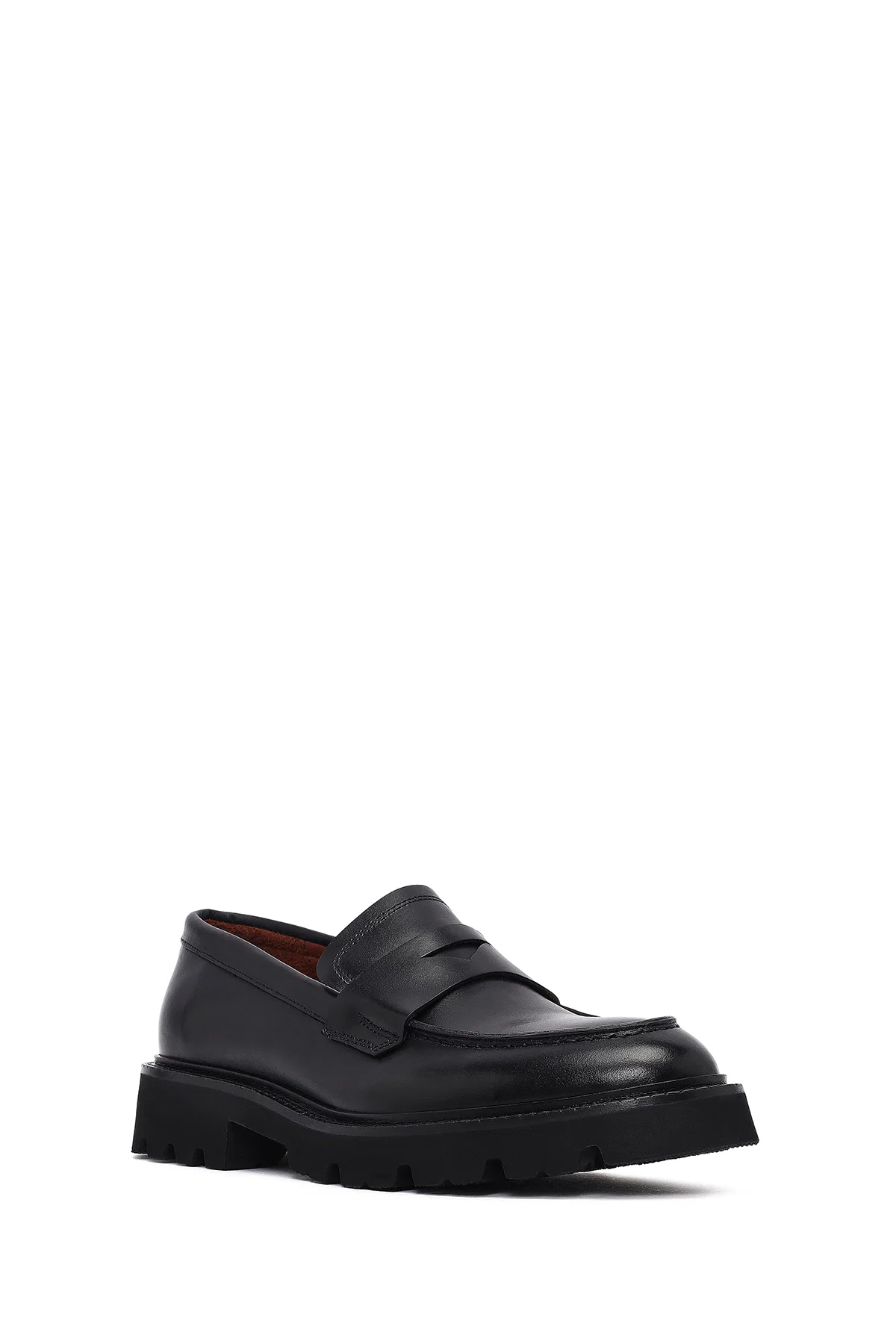 Erkek Siyah Deri Loafer - Image 6