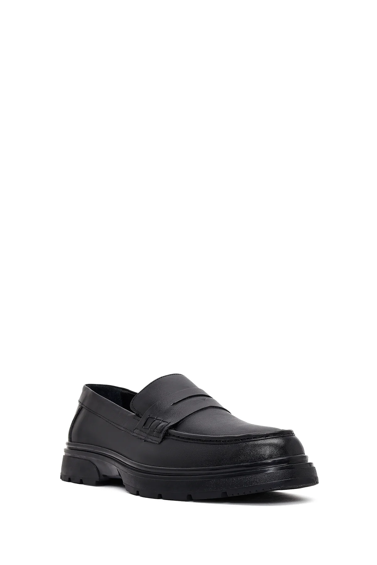 Erkek Siyah Deri Loafer - Image 7