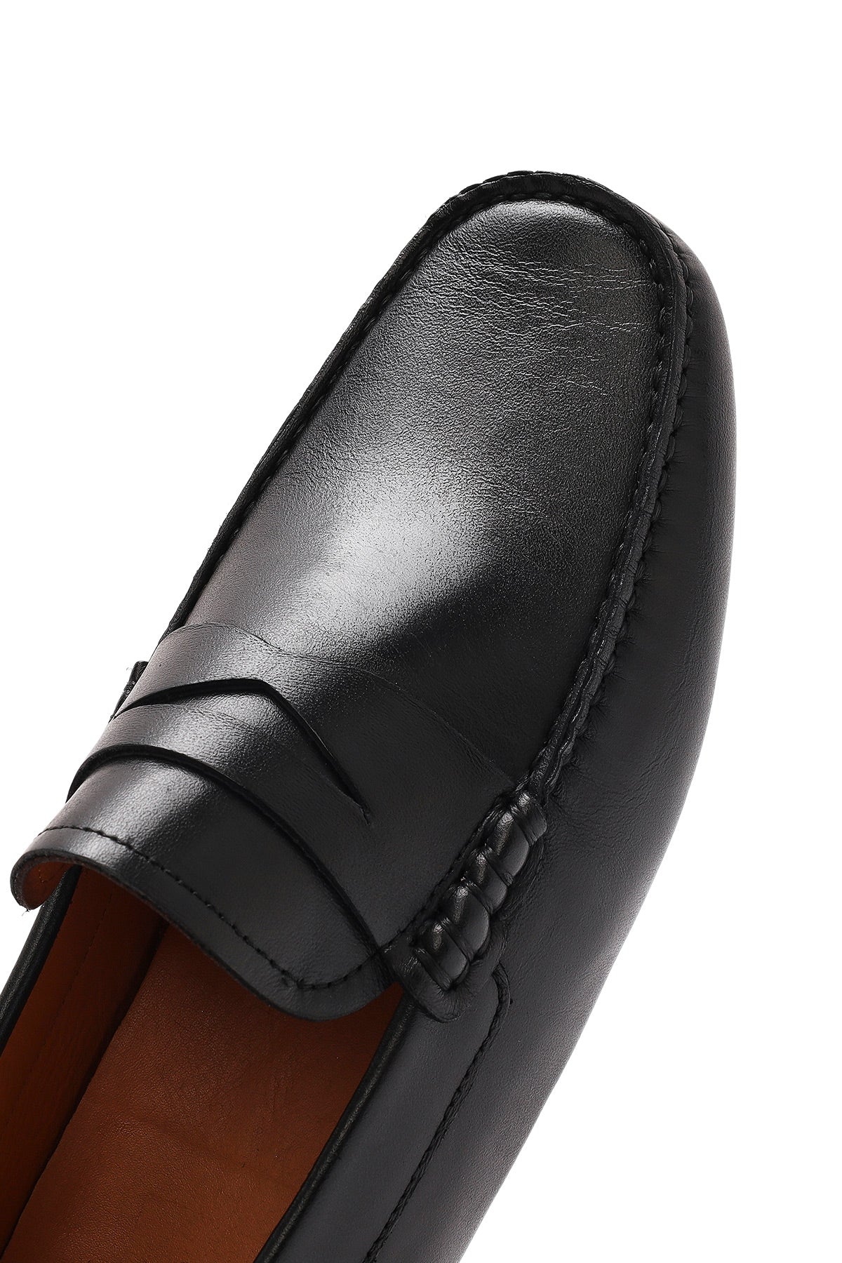Erkek Siyah Casual Deri Loafer - Image 8