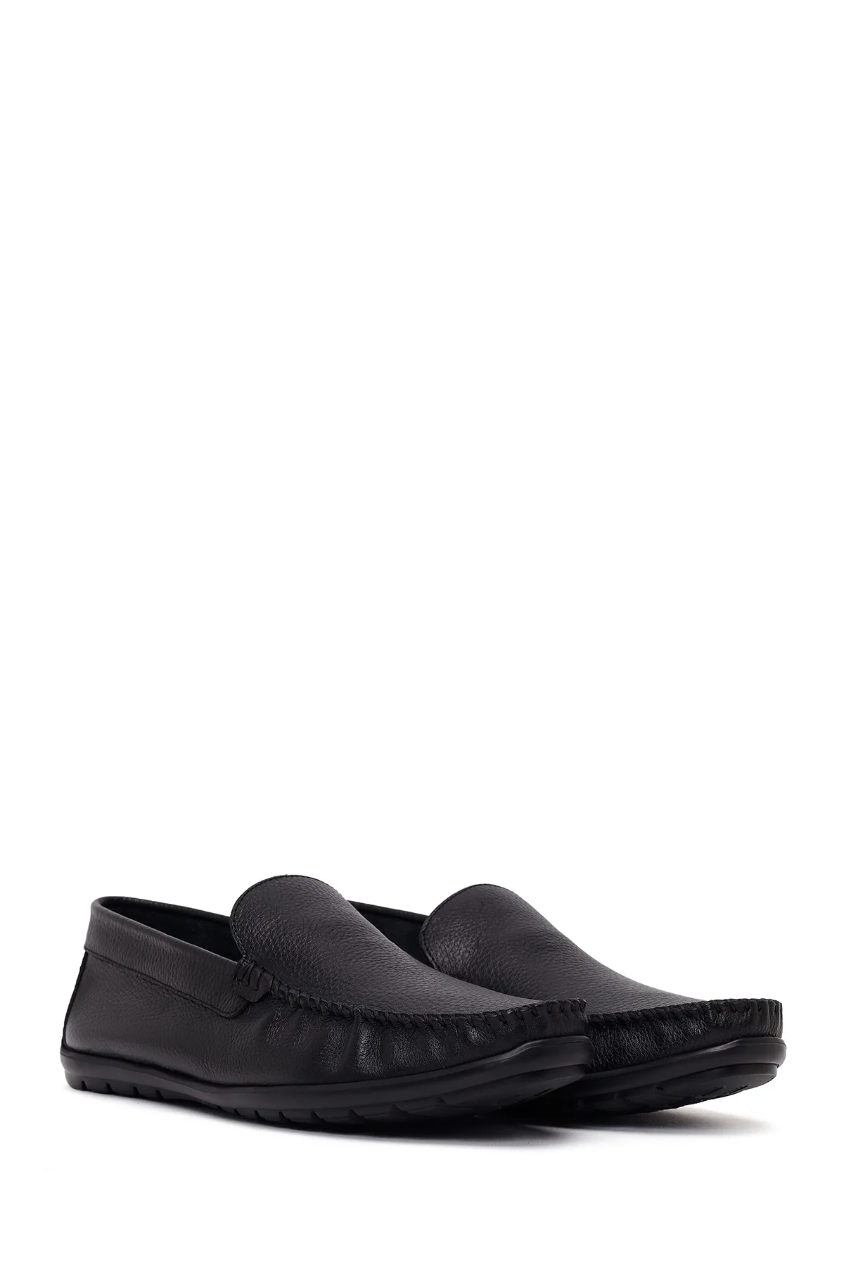 Erkek Siyah Deri Loafer - Image 2