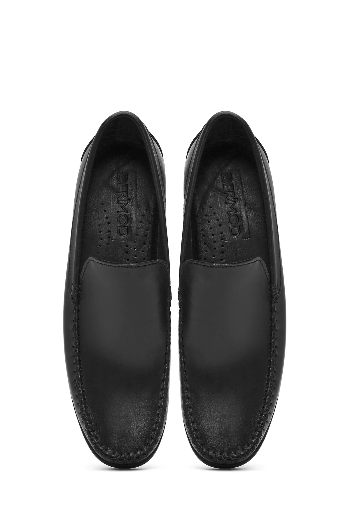 Erkek Siyah Deri Loafer - Image 4