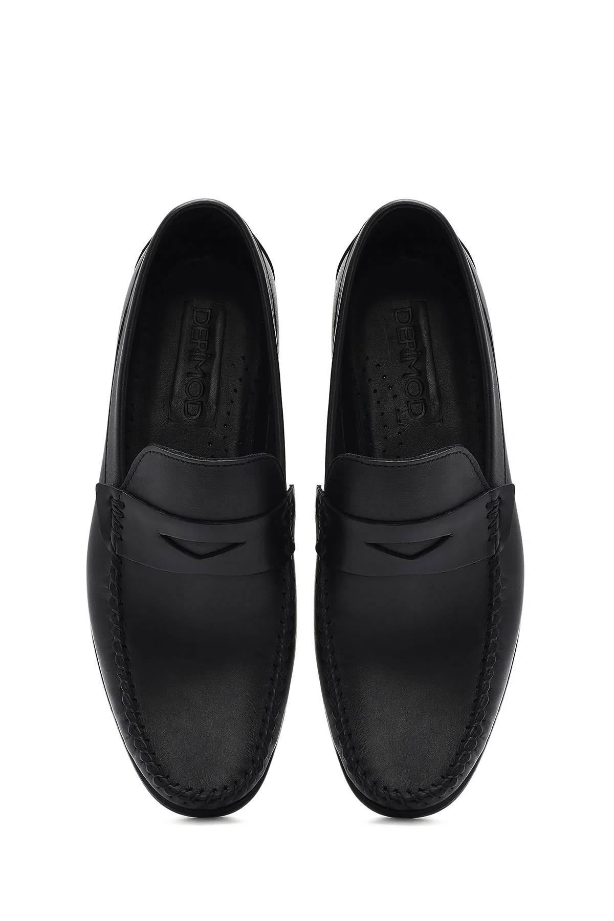 Erkek Siyah Deri Loafer - Image 4
