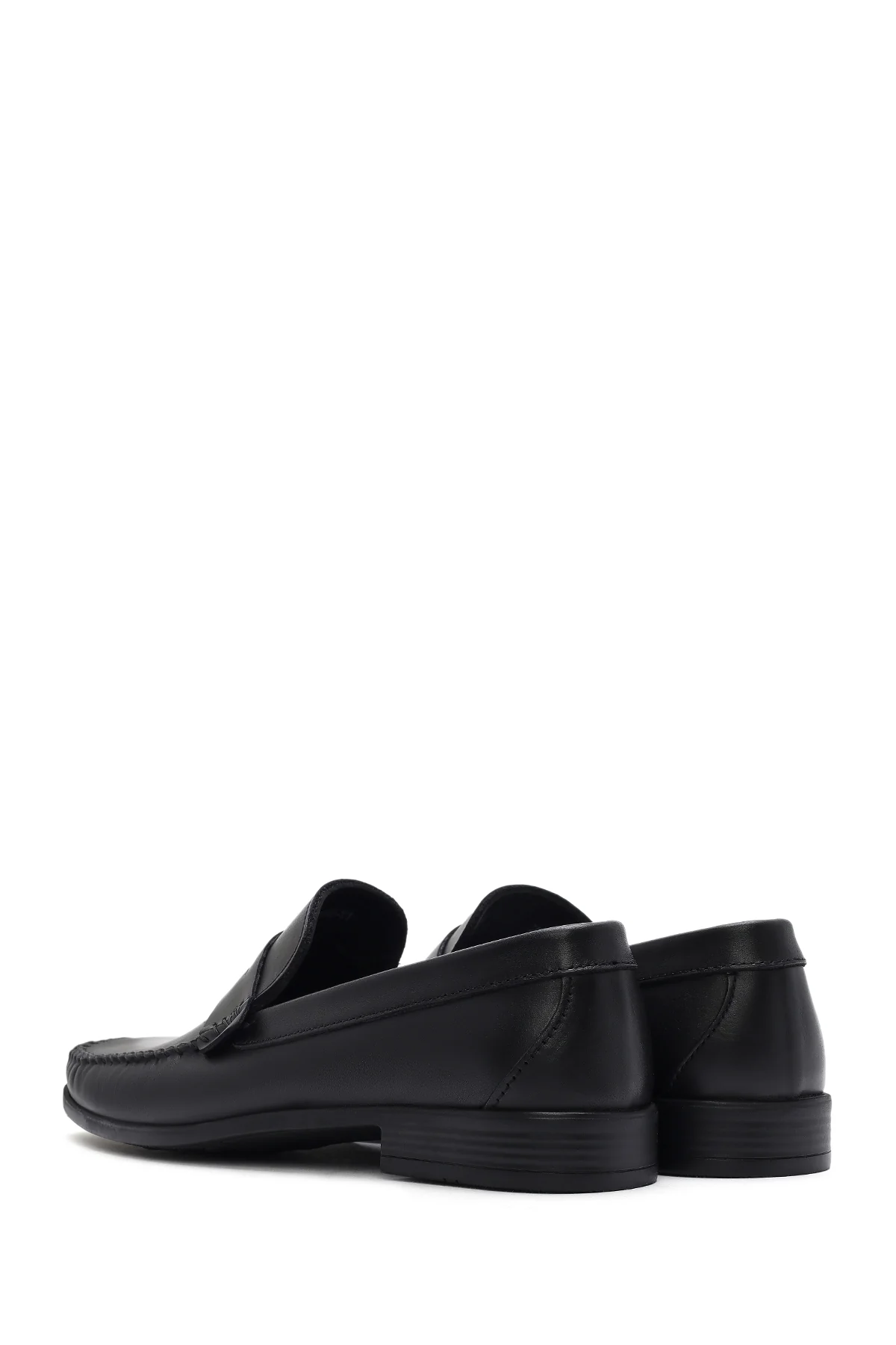 Erkek Siyah Deri Loafer - Image 6
