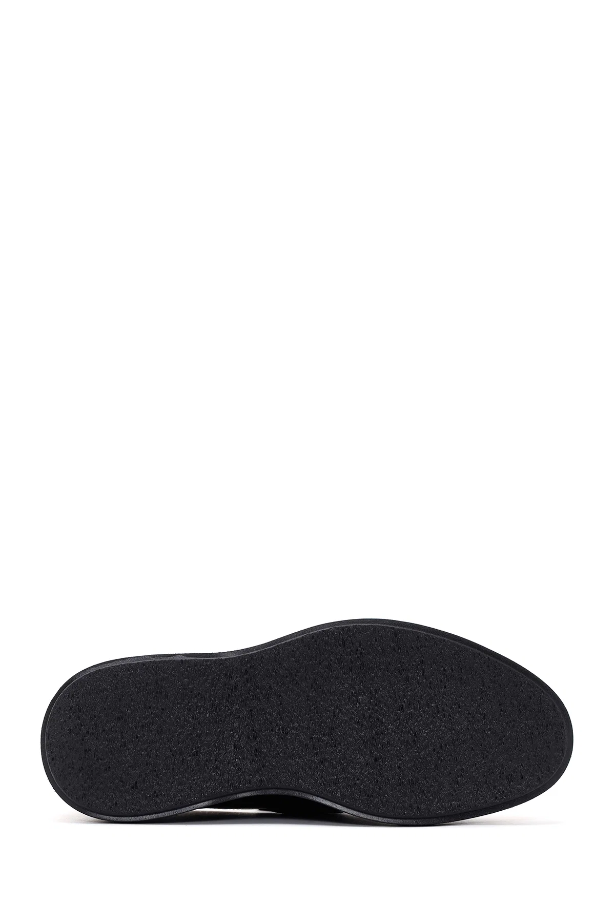 Erkek Siyah Deri Püsküllü Loafer - Image 5