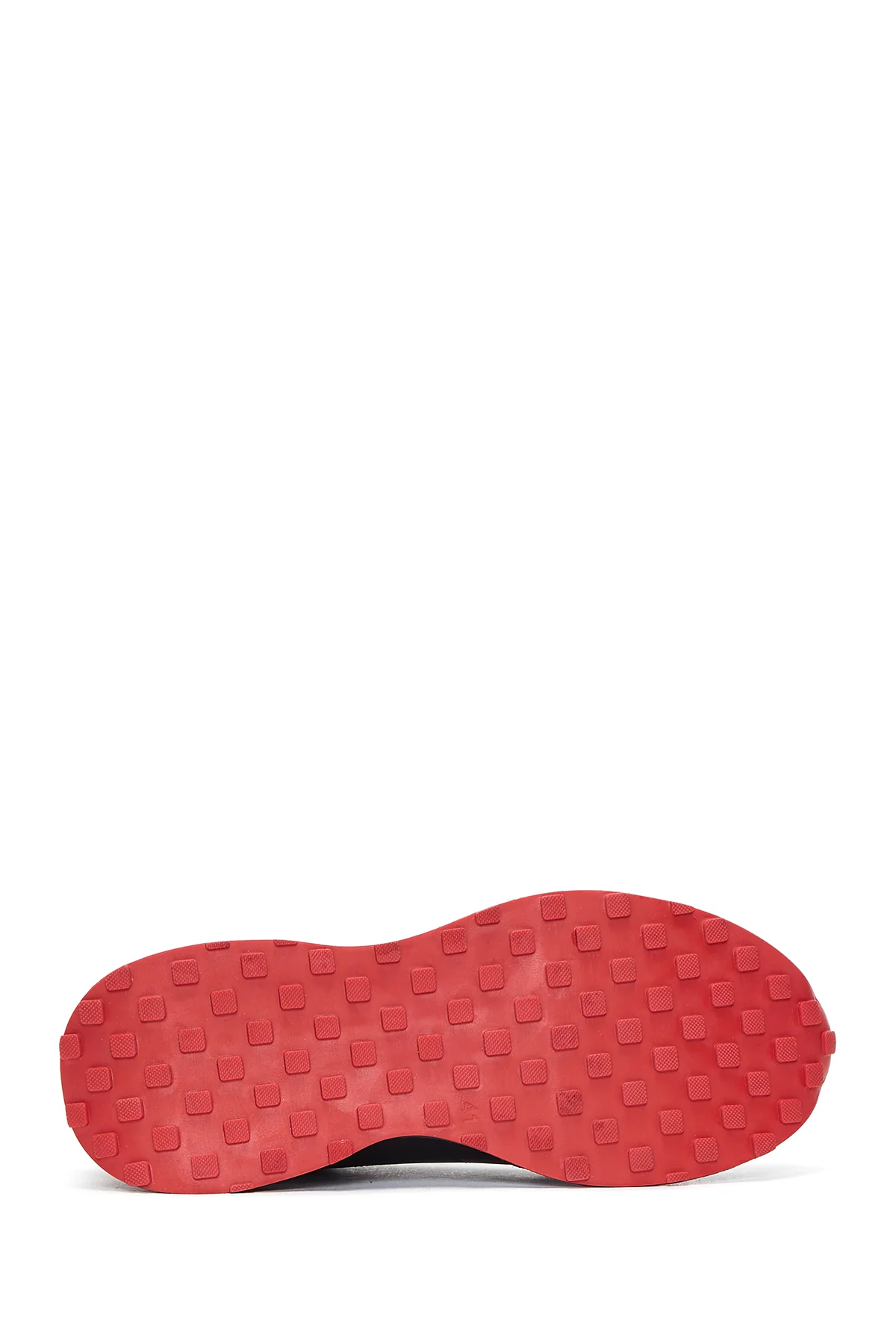 Erkek Siyah Deri Sneaker - Image 4