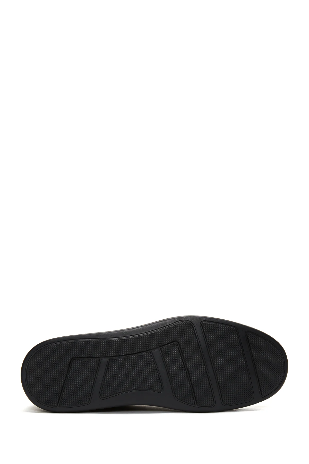 Erkek Siyah Deri Sneaker - Image 4