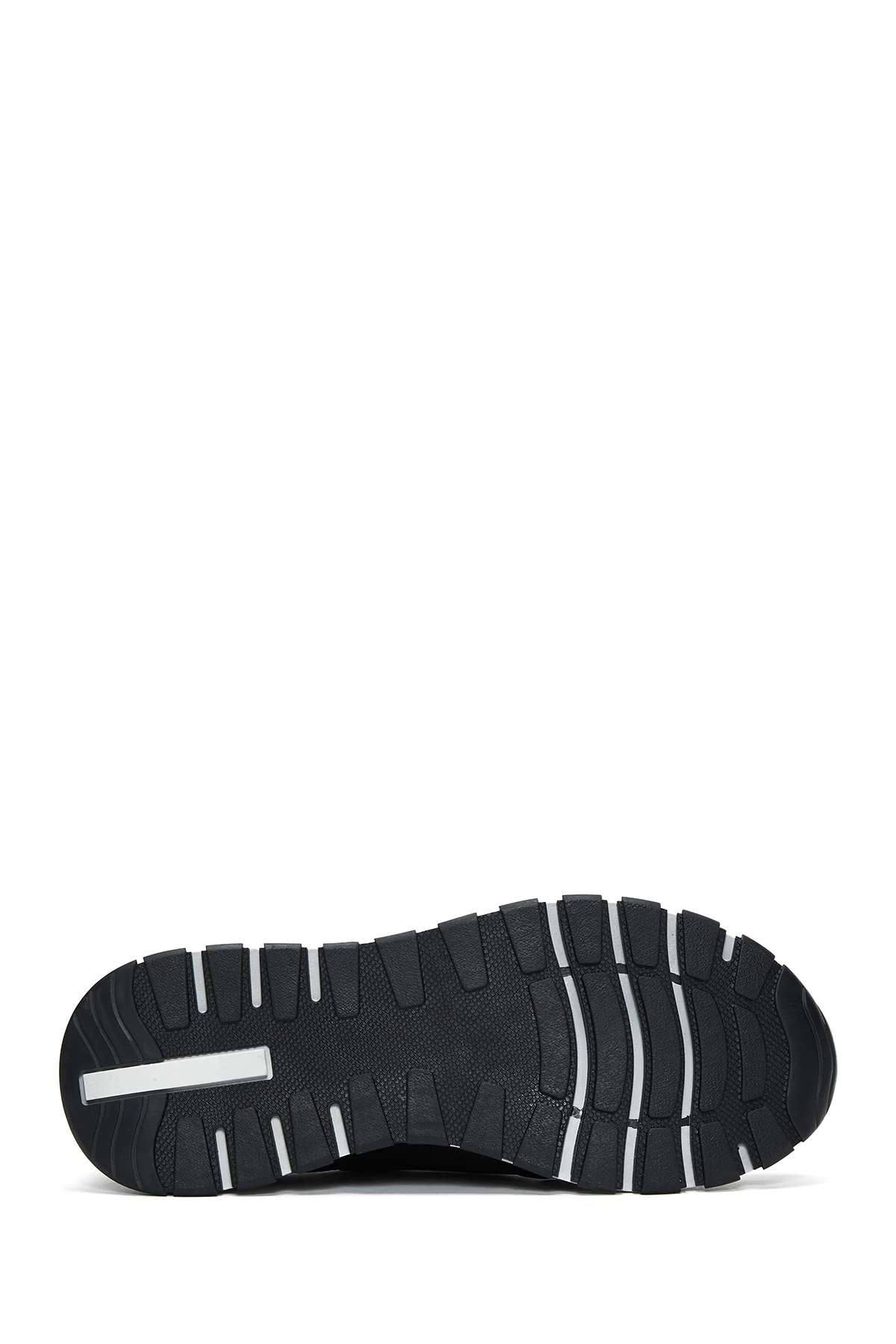 Erkek Siyah Deri Sneaker - Image 4