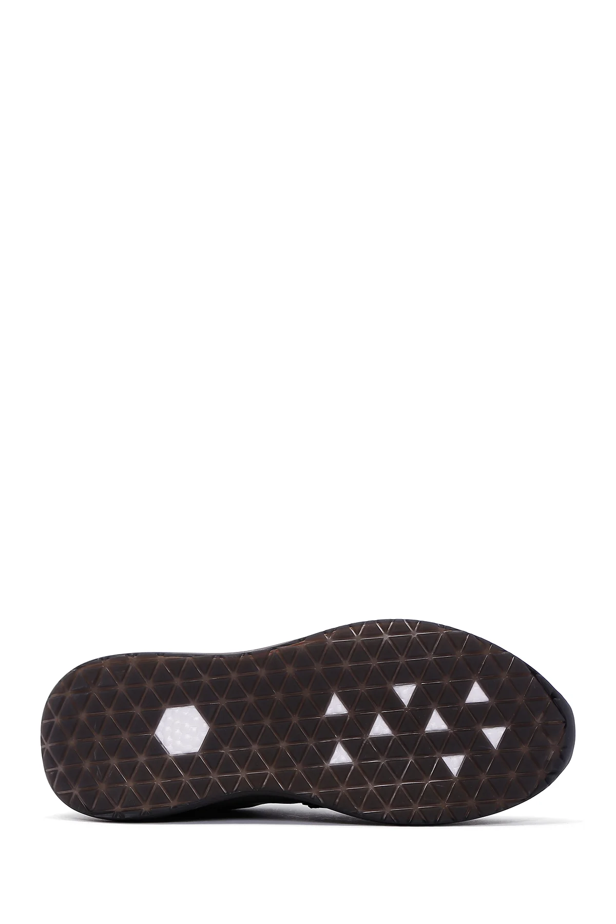 Erkek Siyah Deri Sneaker - Image 4