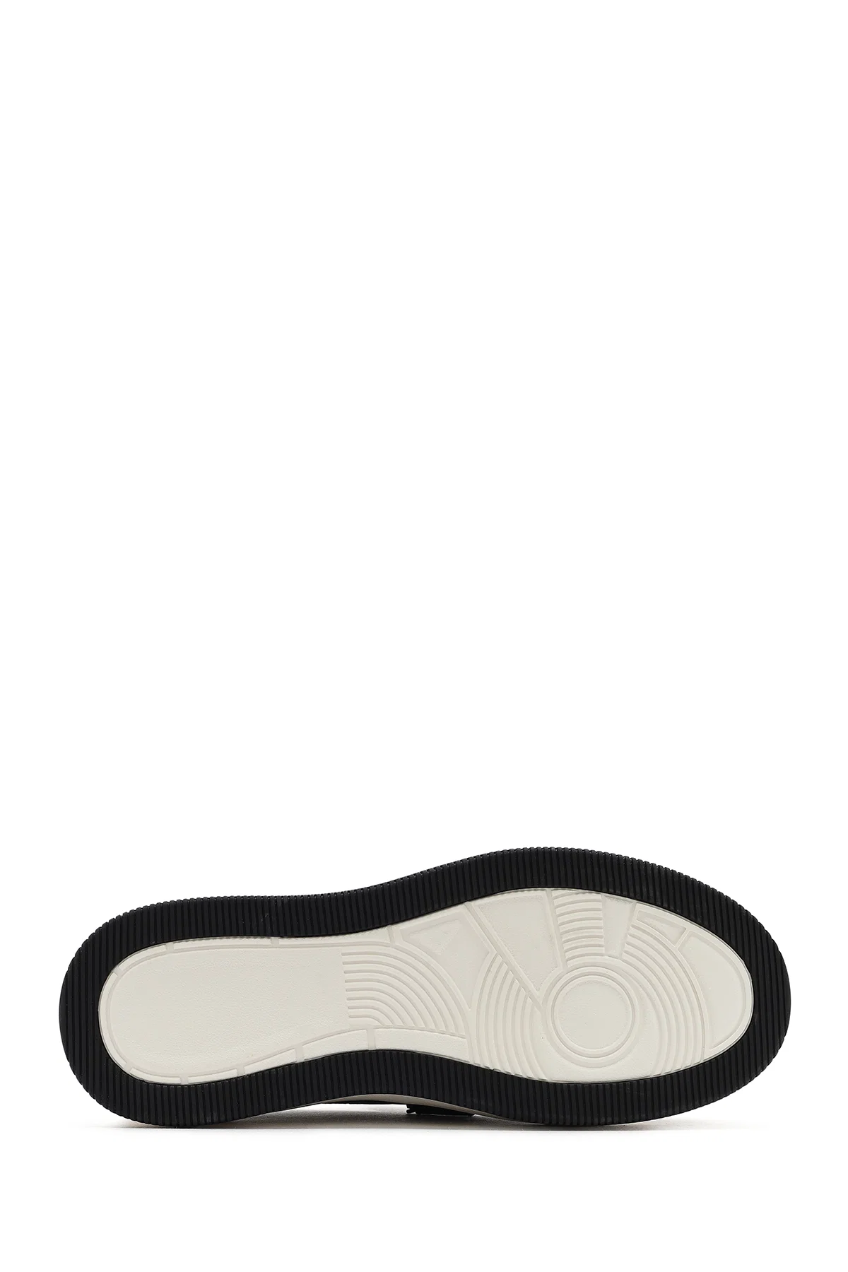 Erkek Siyah Kalın Tabanlı Deri Casual Loafer - Image 4