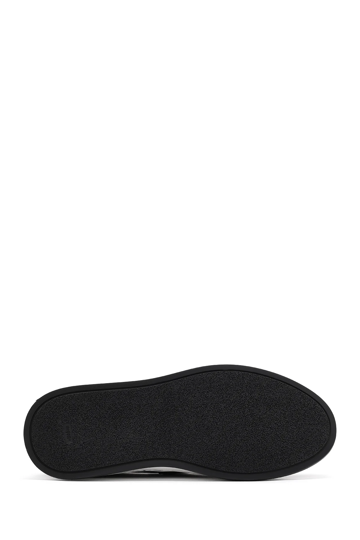 Erkek Siyah Kalın Tabanlı Deri Loafer - Image 5