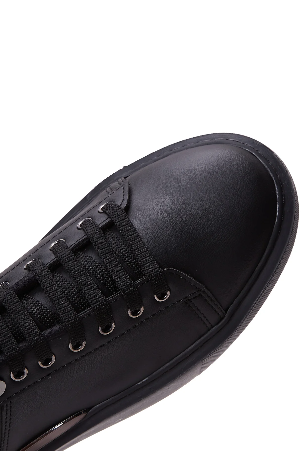 Erkek Siyah Kalın Tabanlı Sneaker - Image 7