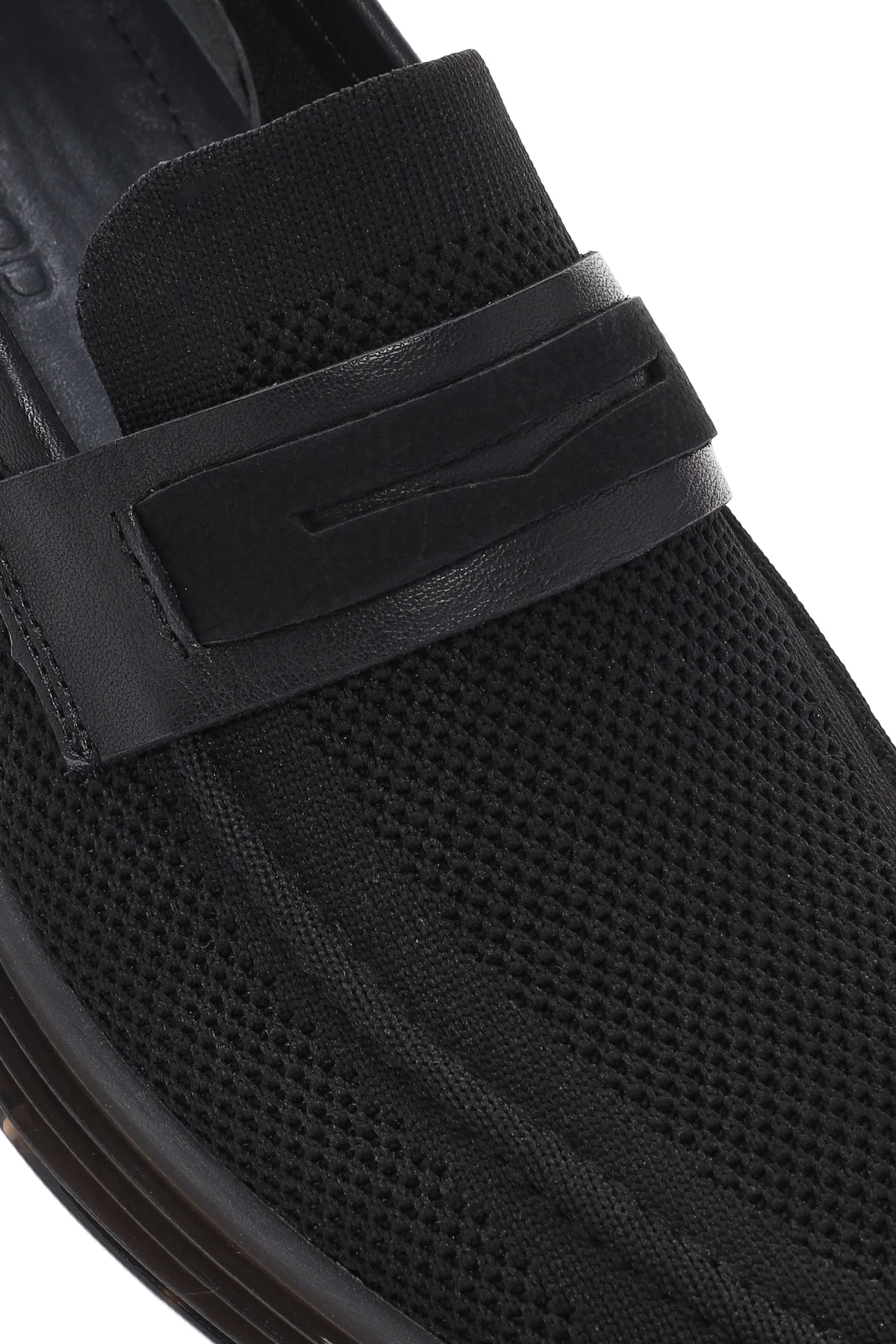 Erkek Siyah Kumaş Loafer - Image 10