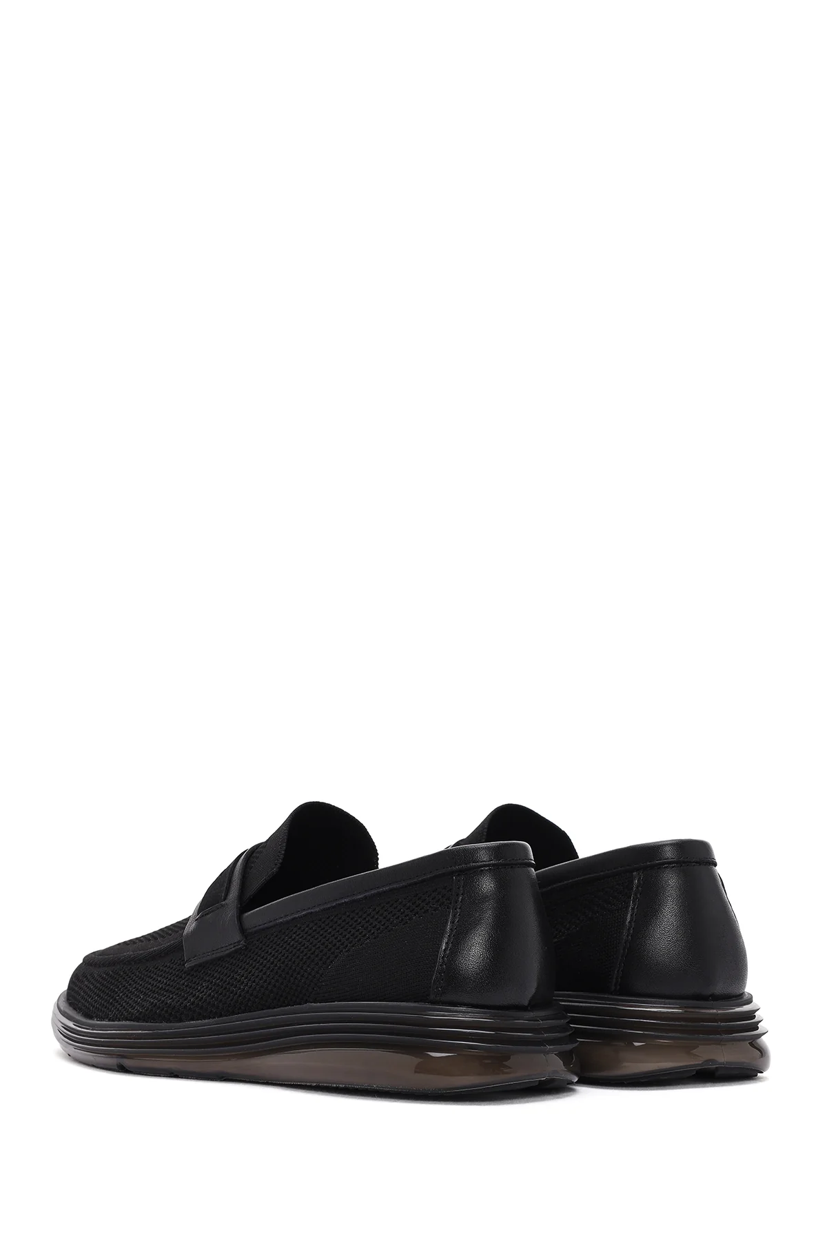 Erkek Siyah Kumaş Loafer - Image 5