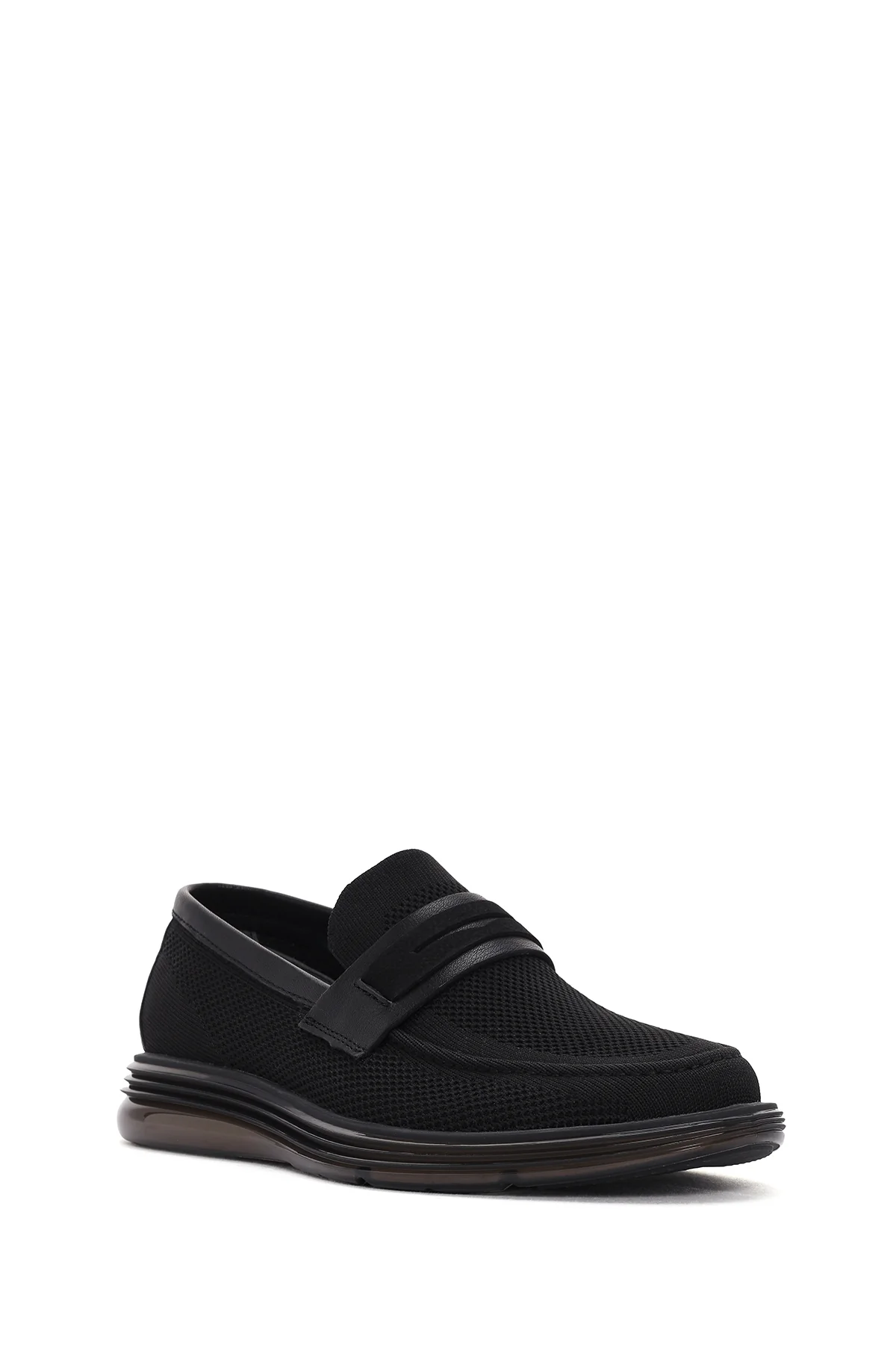 Erkek Siyah Kumaş Loafer - Image 6