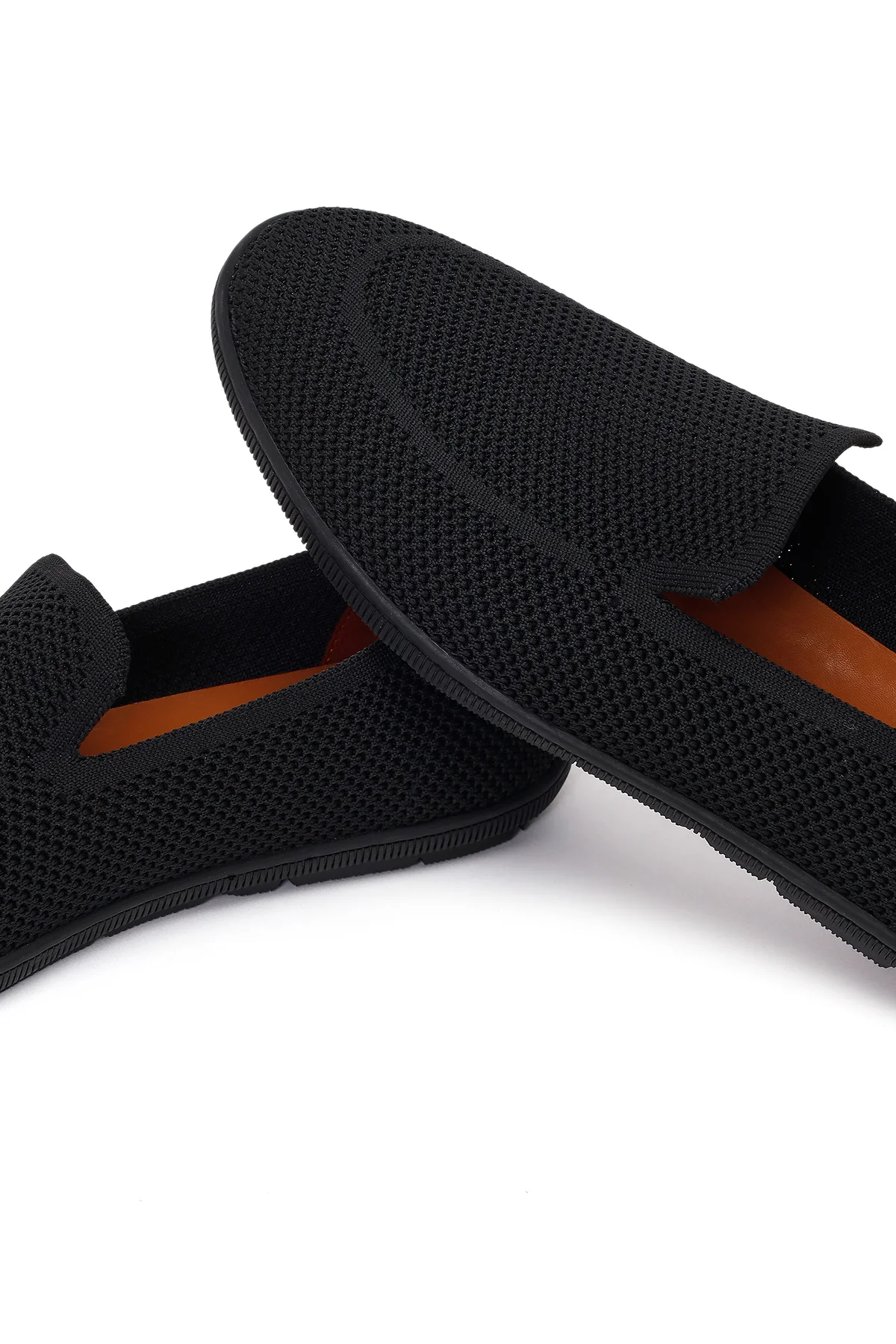 Erkek Siyah Kumaş Loafer - Image 10