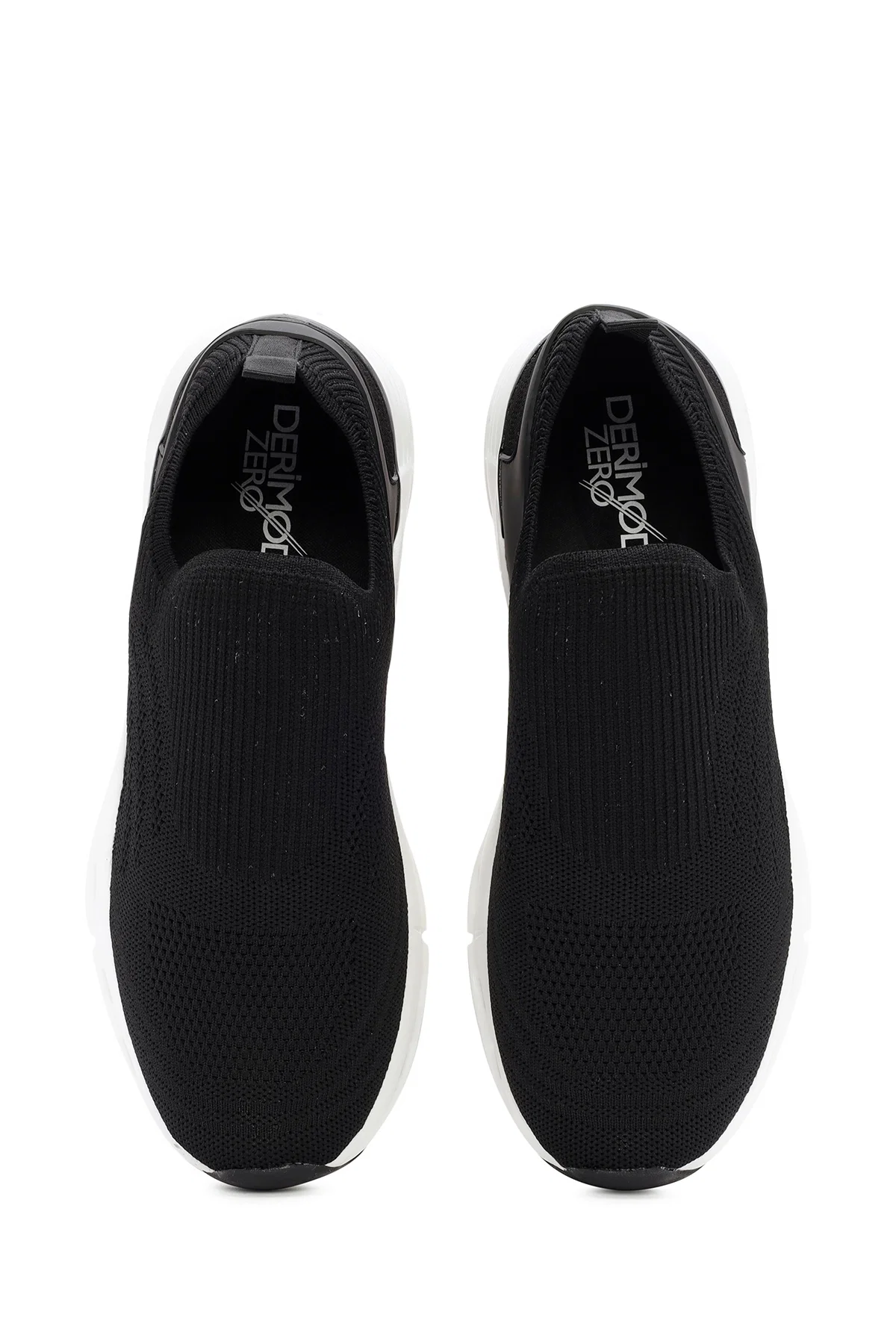 Erkek Siyah Kumaş Sneaker - Image 7