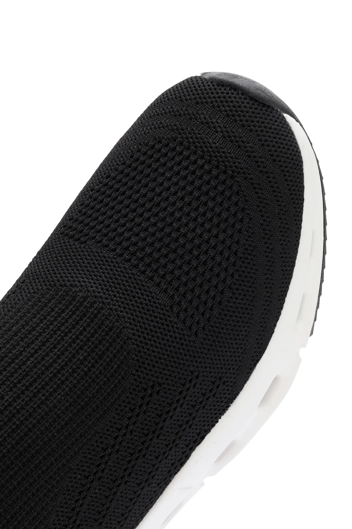 Erkek Siyah Kumaş Sneaker - Image 9
