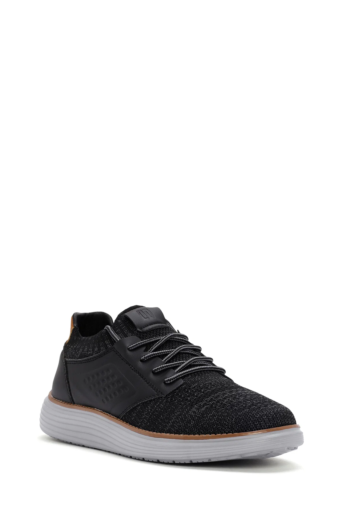 Erkek Siyah Kumaş Sneaker - Image 6