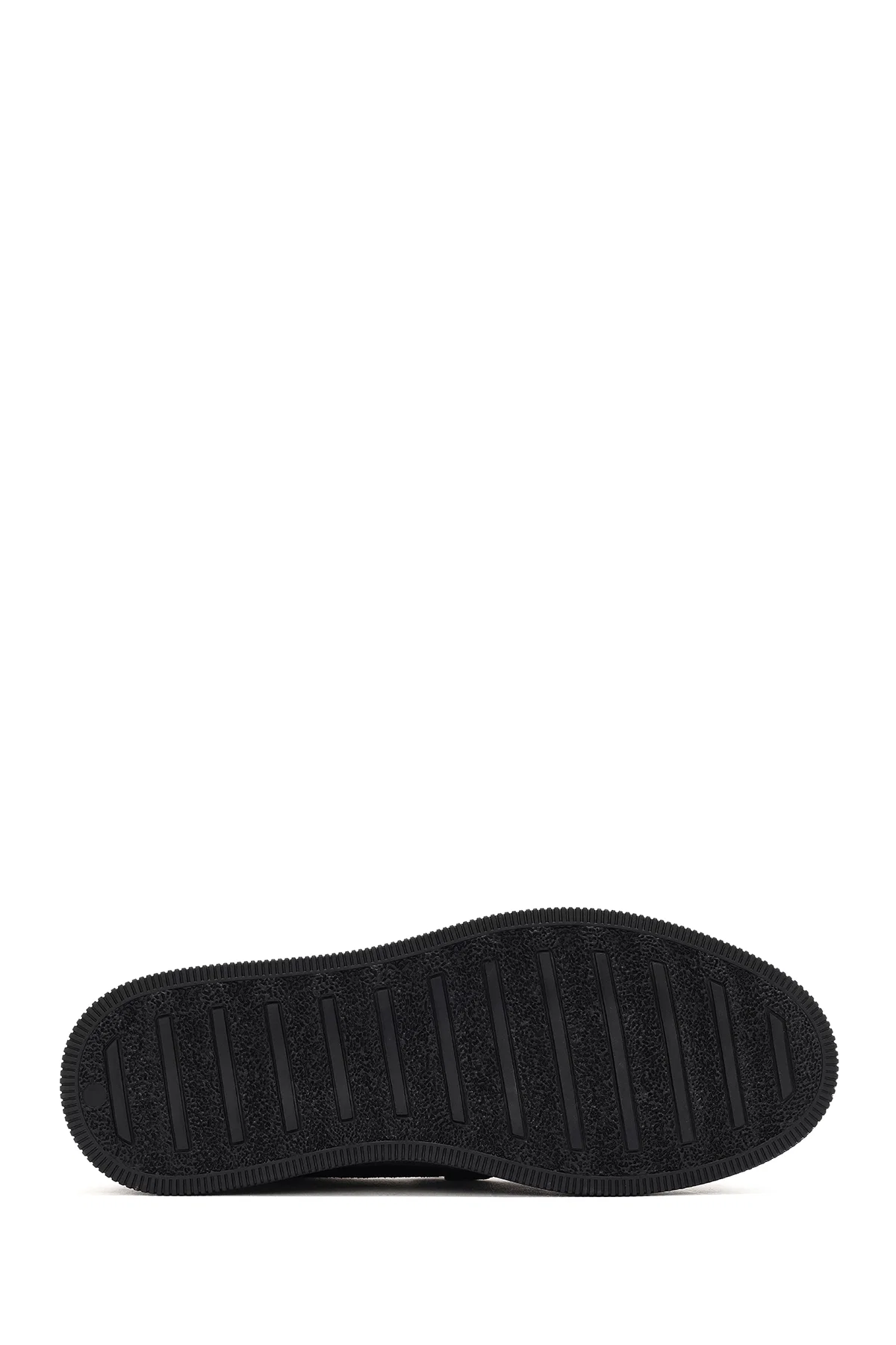 Erkek Siyah Makosen Süet Deri Loafer - Image 4